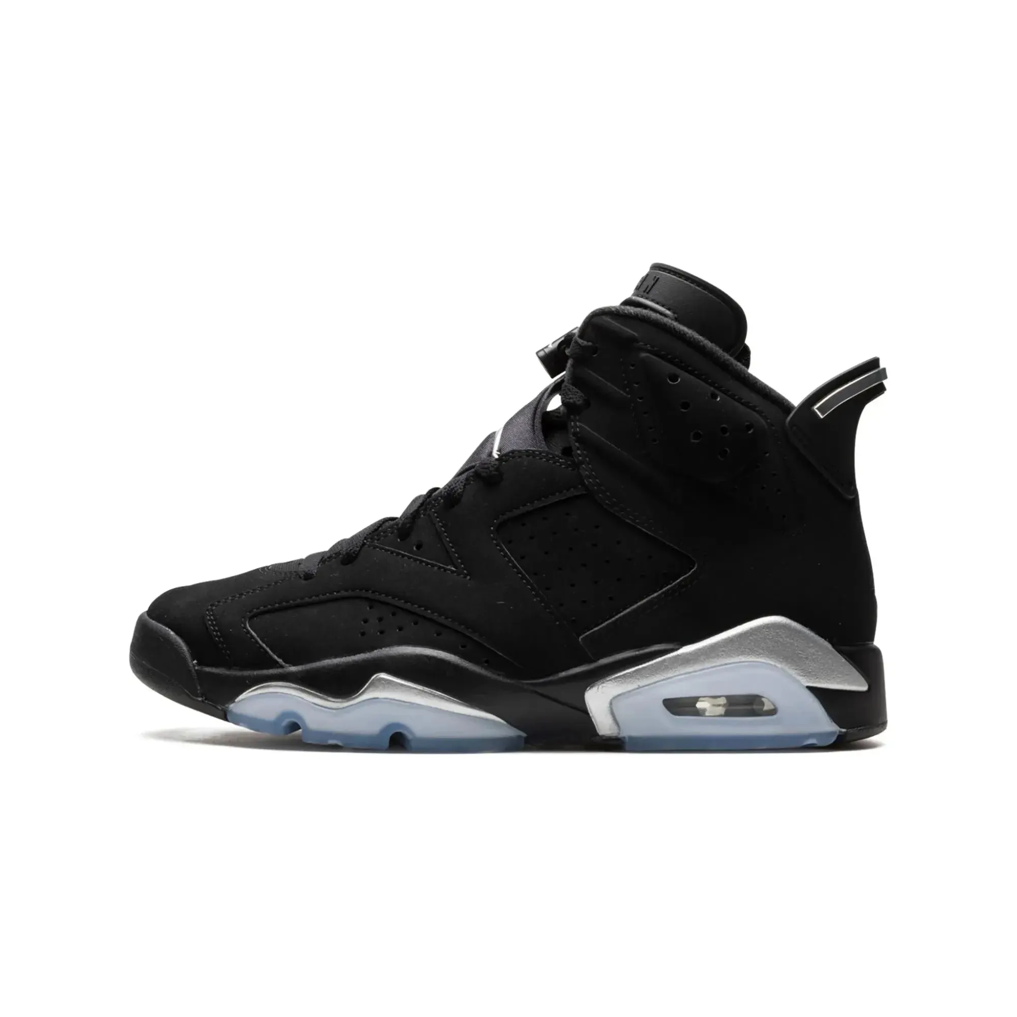 Nike Air Jordan 6 Retro Chrome Metallic Silver
