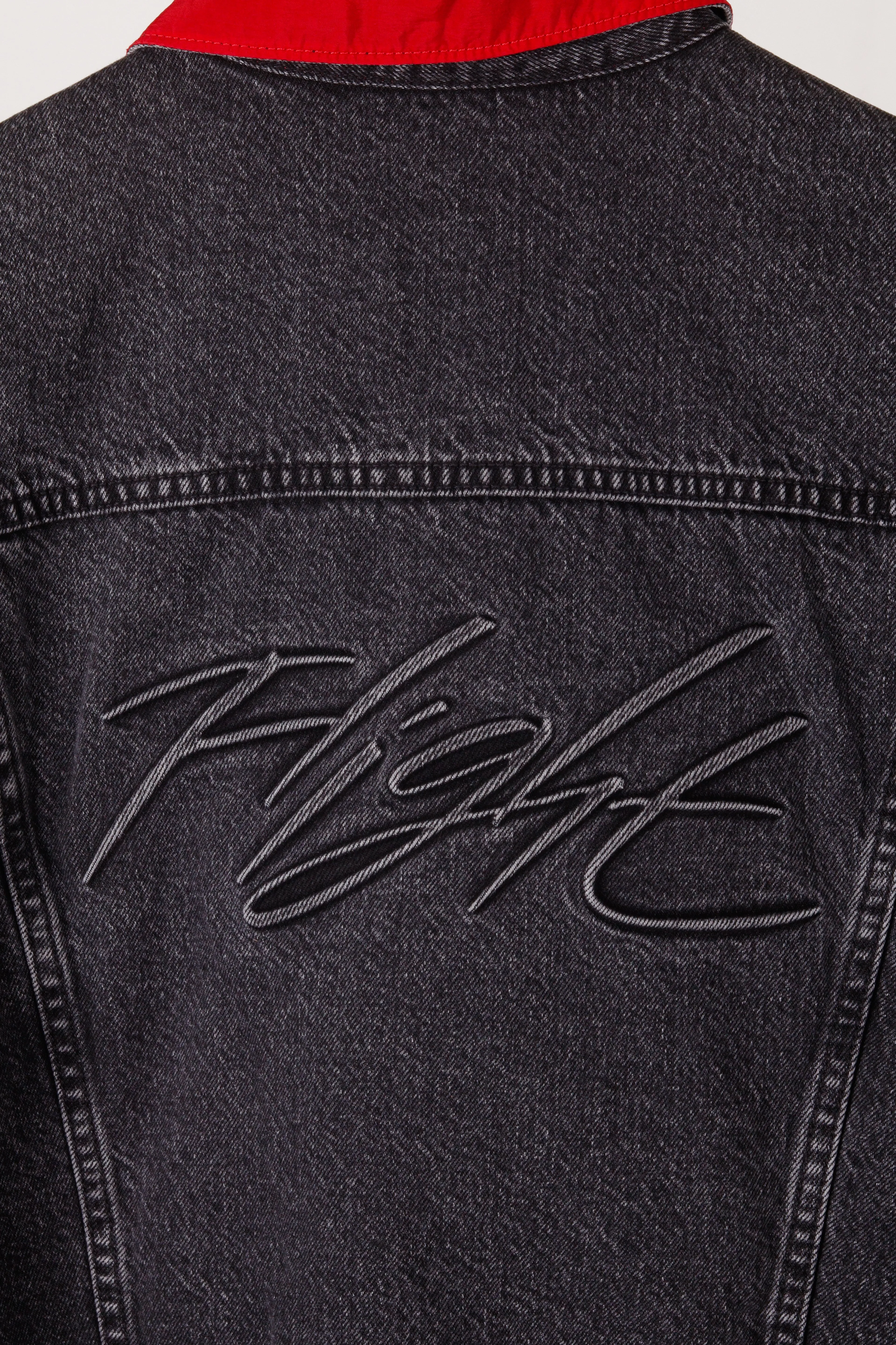 Nike Air Jordan x Levi's FW17 'Reversible Trucker' Denim Jacket Black (2017)