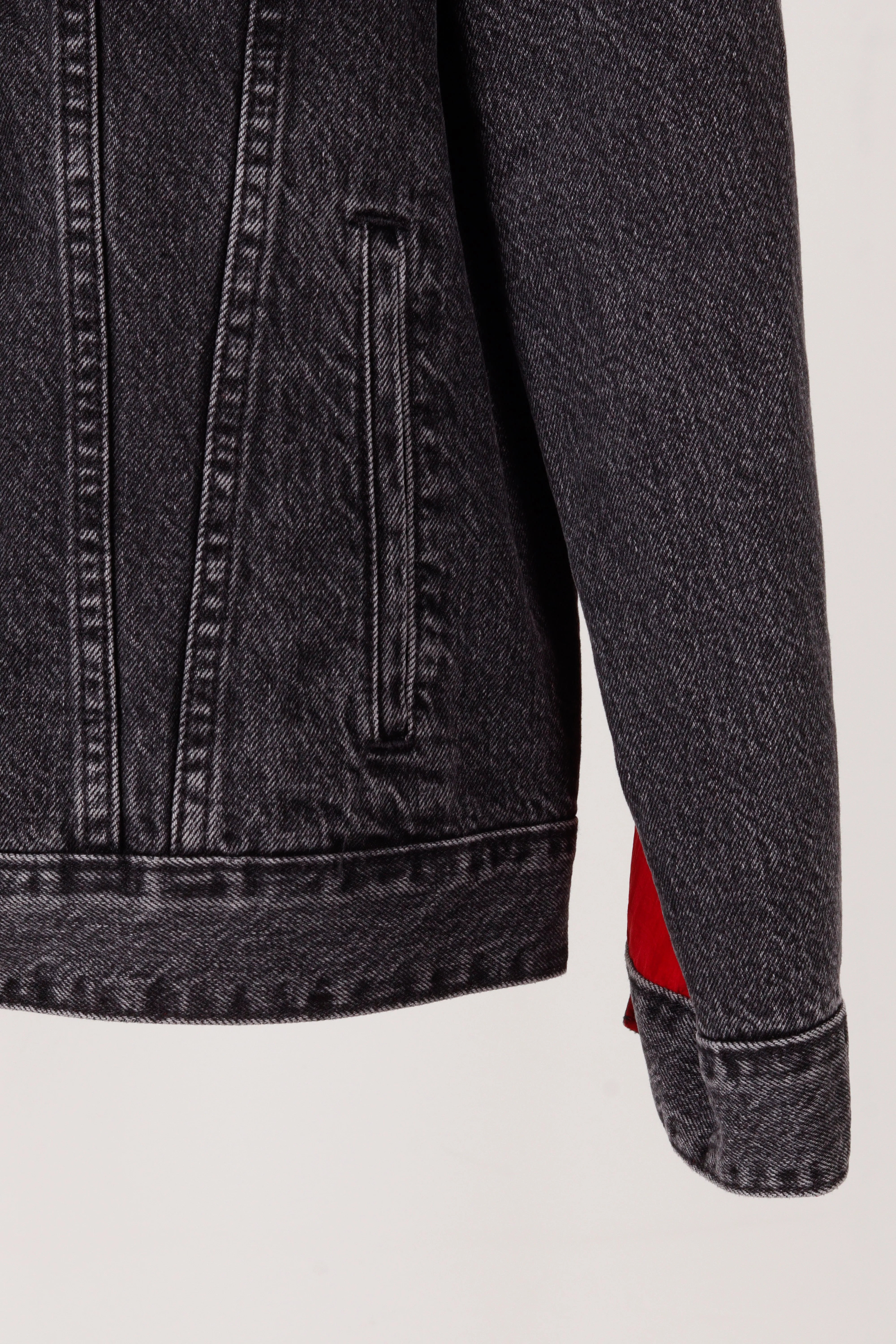 Nike Air Jordan x Levi's FW17 'Reversible Trucker' Denim Jacket Black (2017)