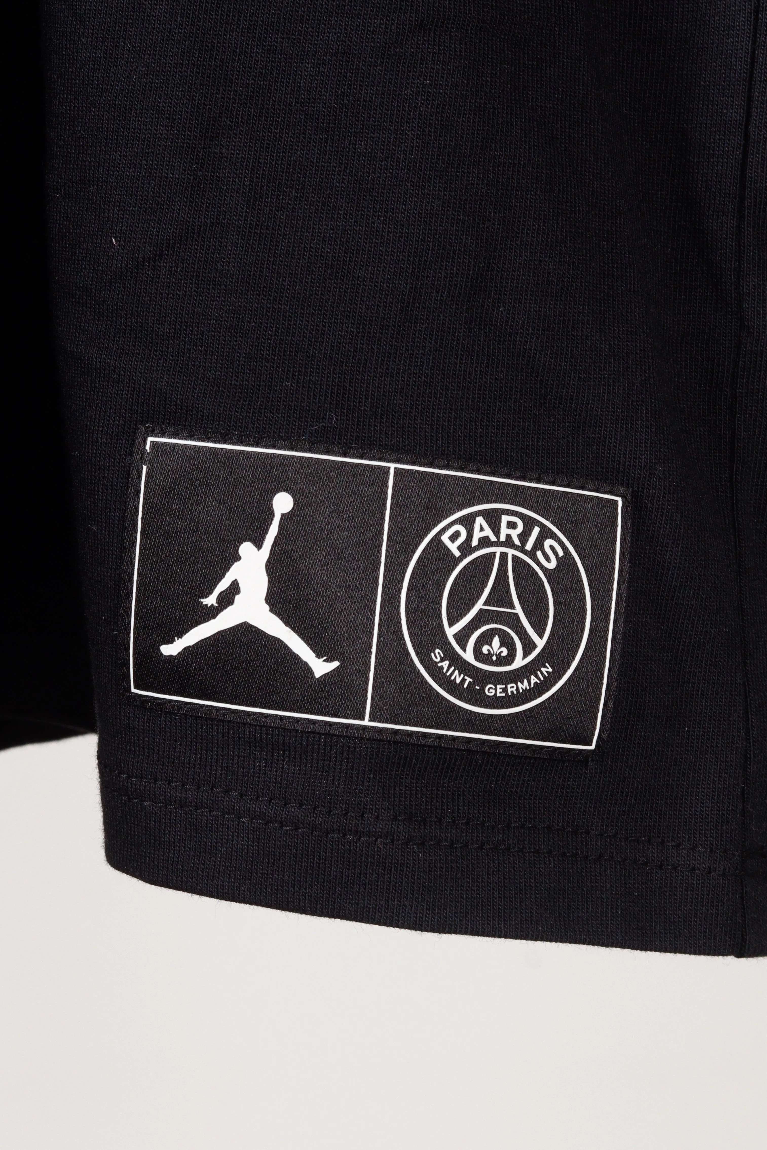 Nike Air Jordan x Pairs Saint Germain PSG 'SAMPLE Sleeve Logo' L/S T-Shirt Black (2018)