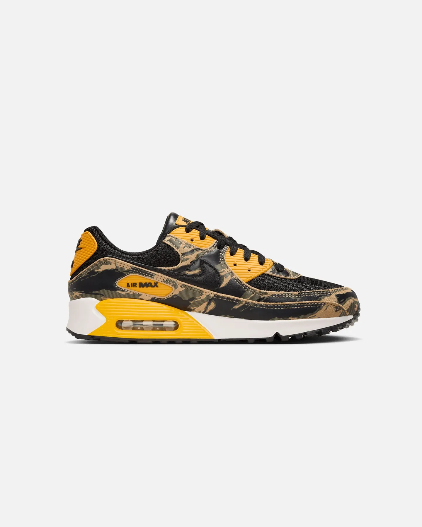 Nike Air Max 90 Premium Camo Black/Black-University Gold