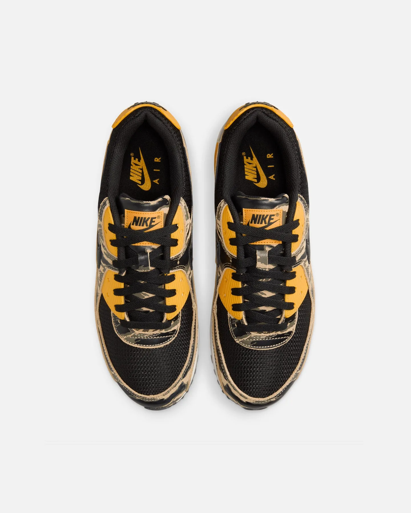 Nike Air Max 90 Premium Camo Black/Black-University Gold