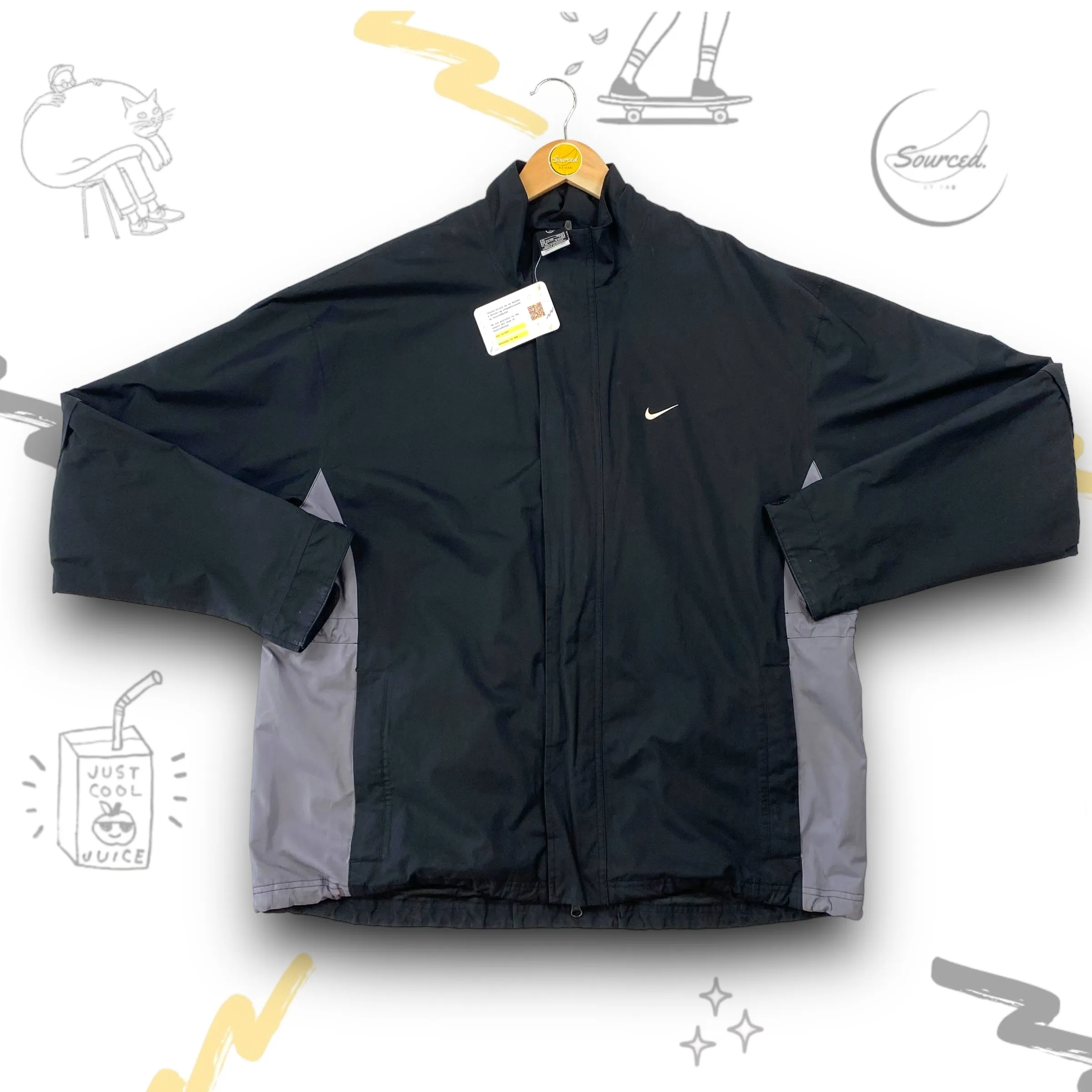Nike Black Track Jacket (XL)