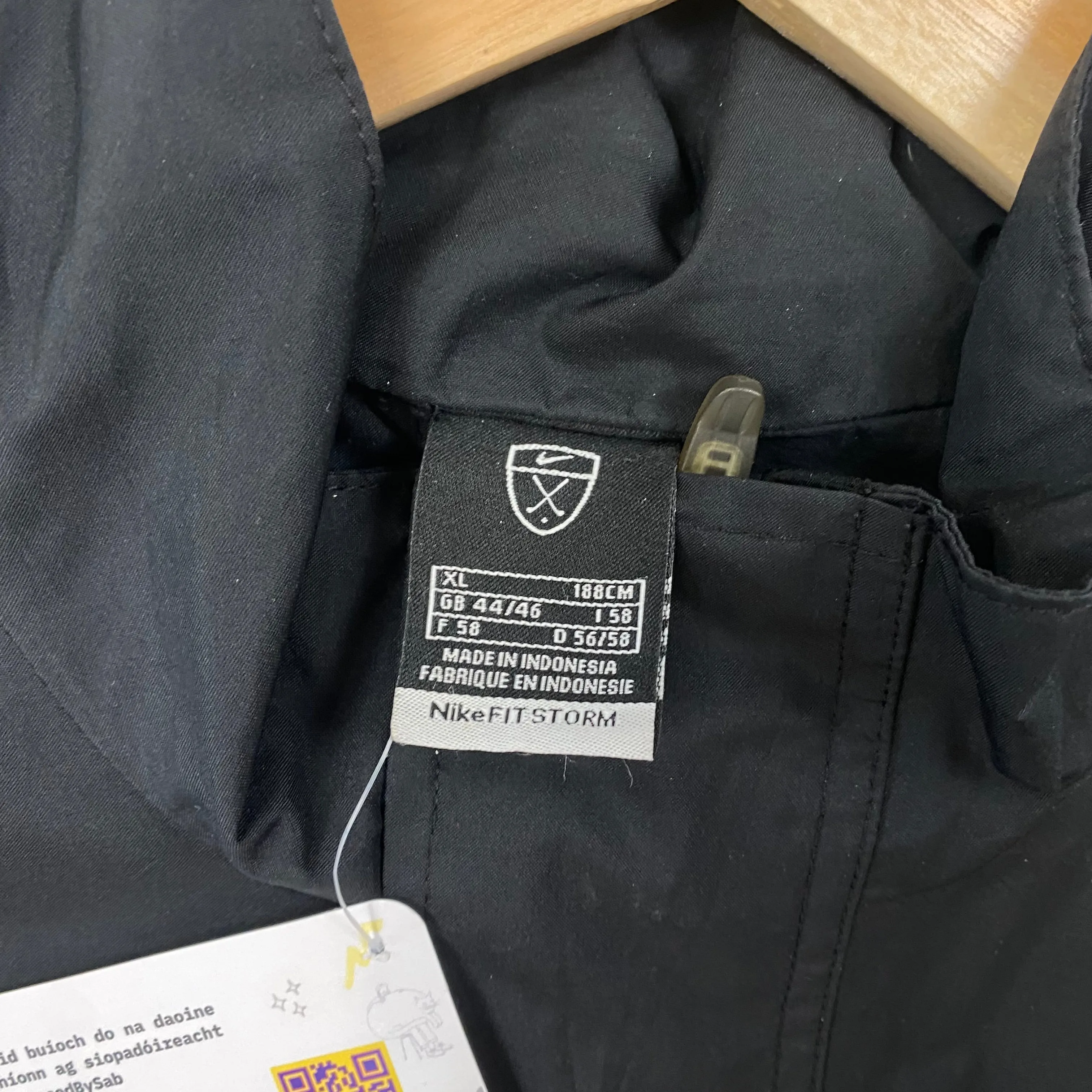 Nike Black Track Jacket (XL)