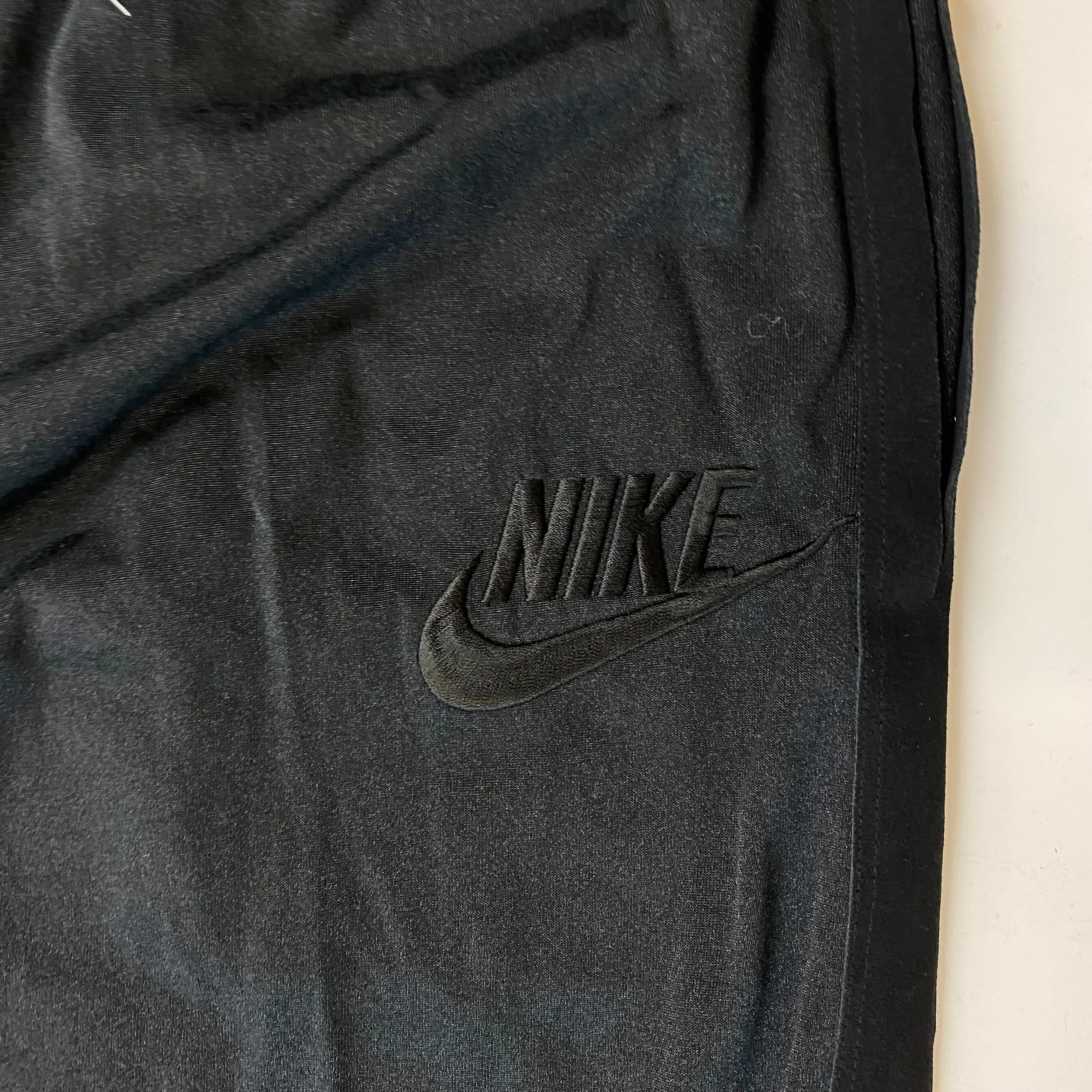Nike Black Vintage Tracksuit Bottoms (L)