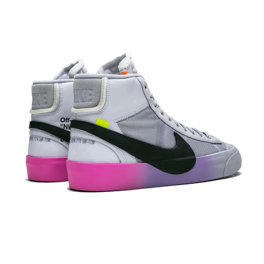 Nike Blazer Mid Off-White Wolf Grey Serena Queen Wolf Grey Cool Grey Pure Platinum Volt