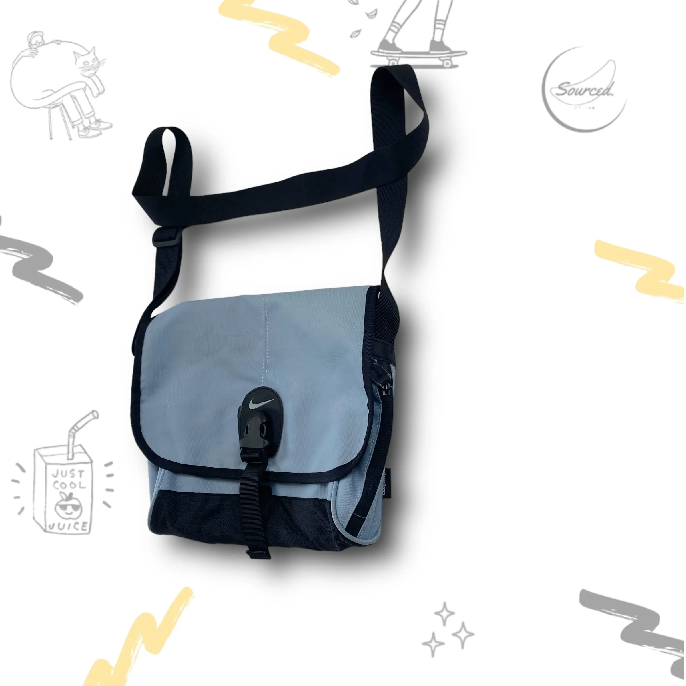 Nike Blue Shoulder Bag