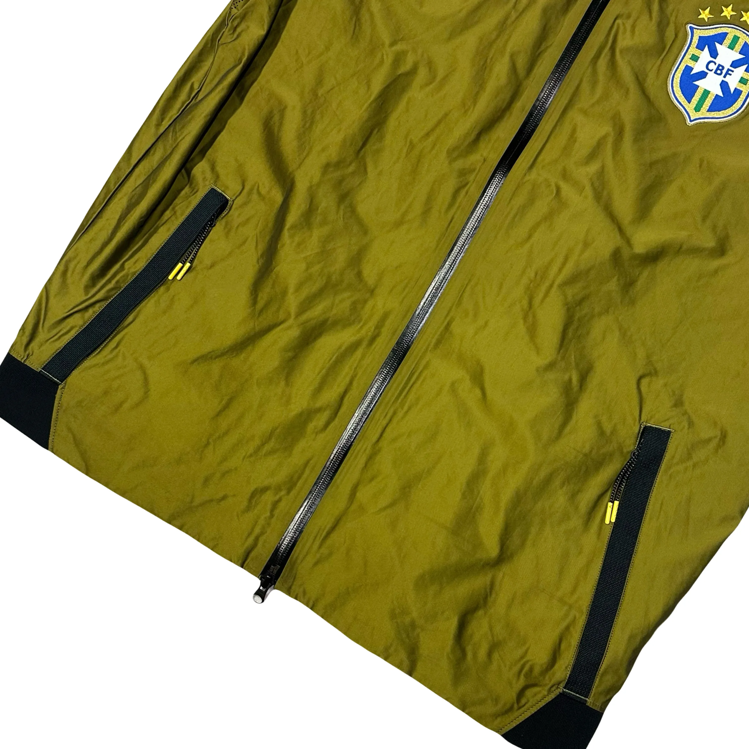 Nike Brazil Jacket In Khaki ( XL )