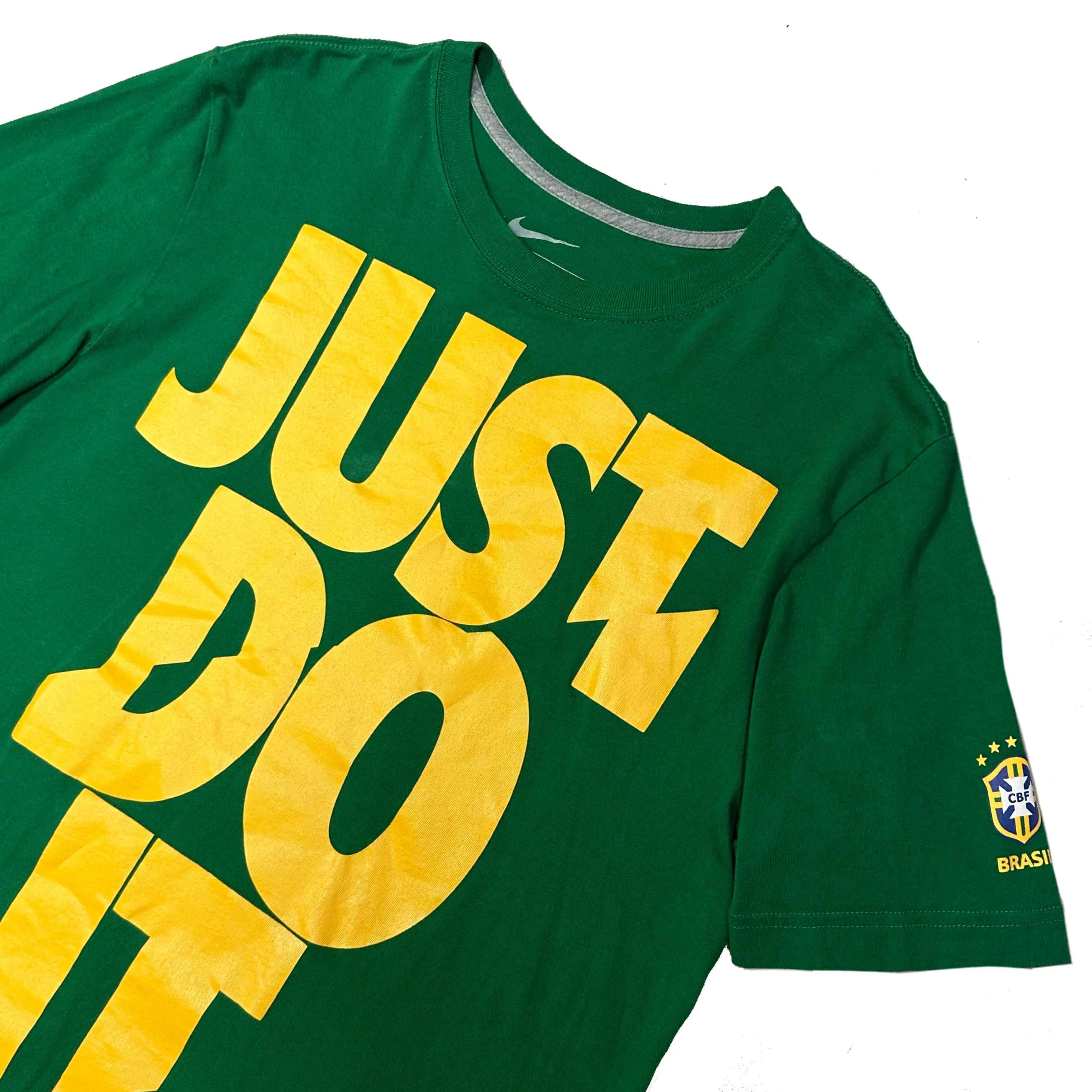 Nike Brazil Just Do It T-Shirt In Green ( L )