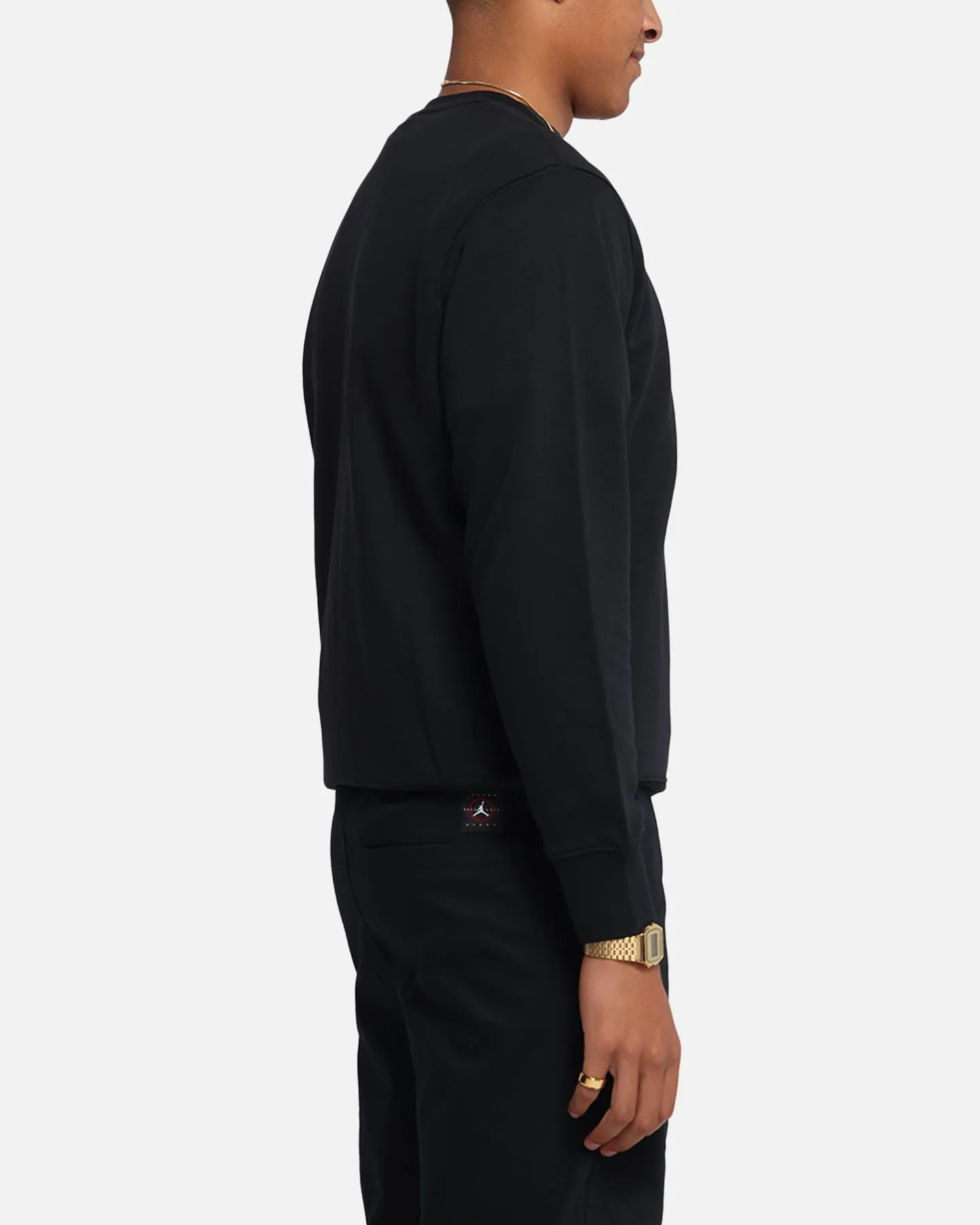 Nike Club French Terry Crewneck Black/White