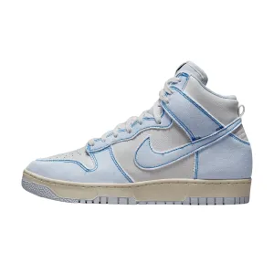 Nike Dunk High 1985 Blue Denim Light Blue White Blue