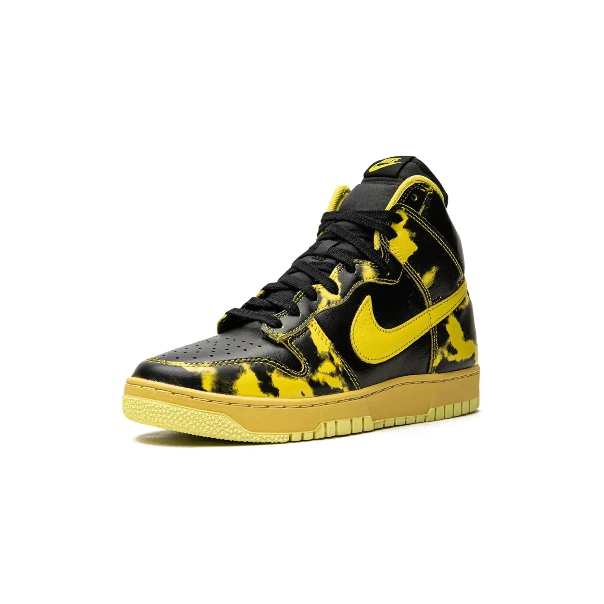 Nike Dunk High 1985 Yellow Acid Wash
