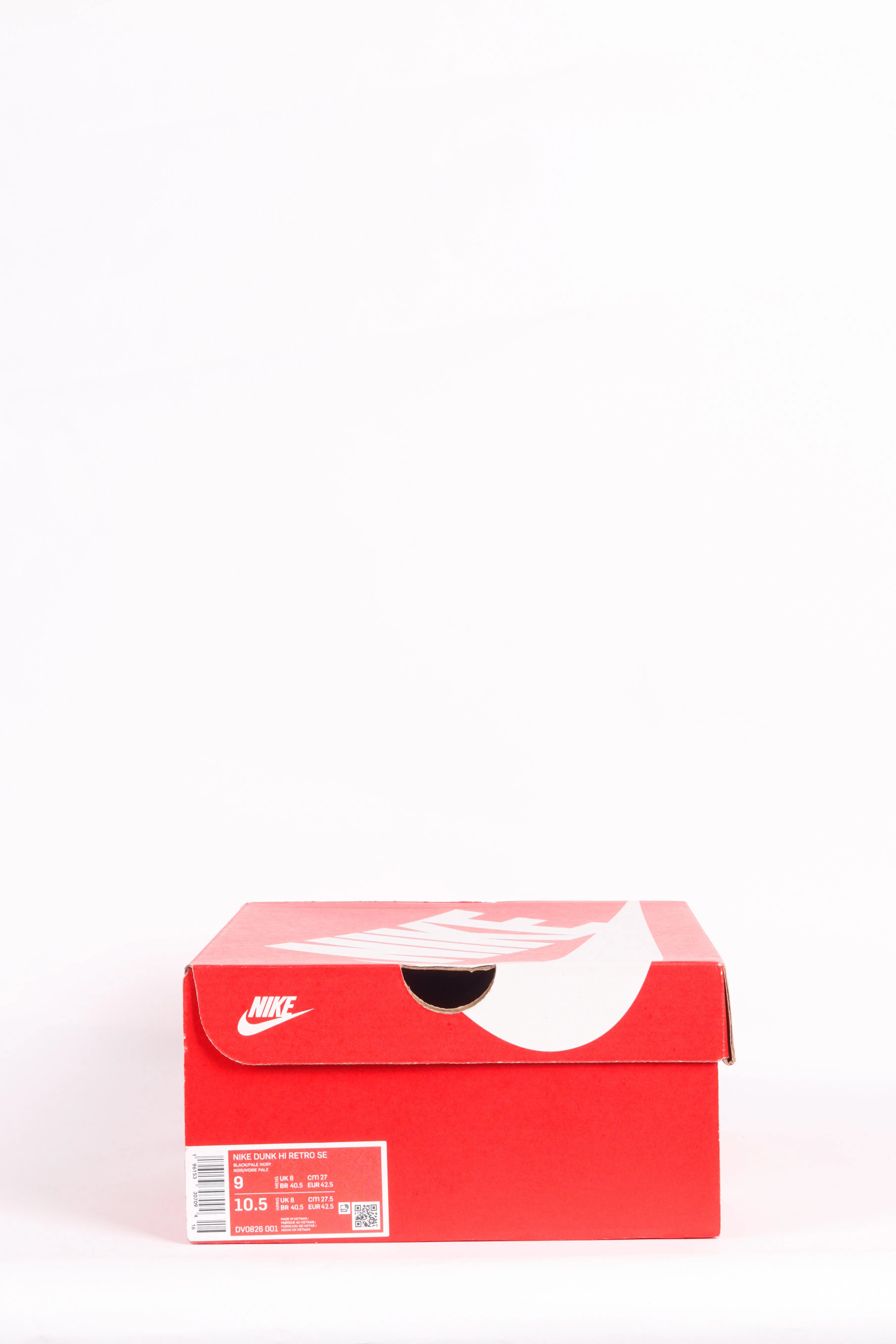 Nike Dunk High SE 'Tartan Plaid Black University Red' (2023)