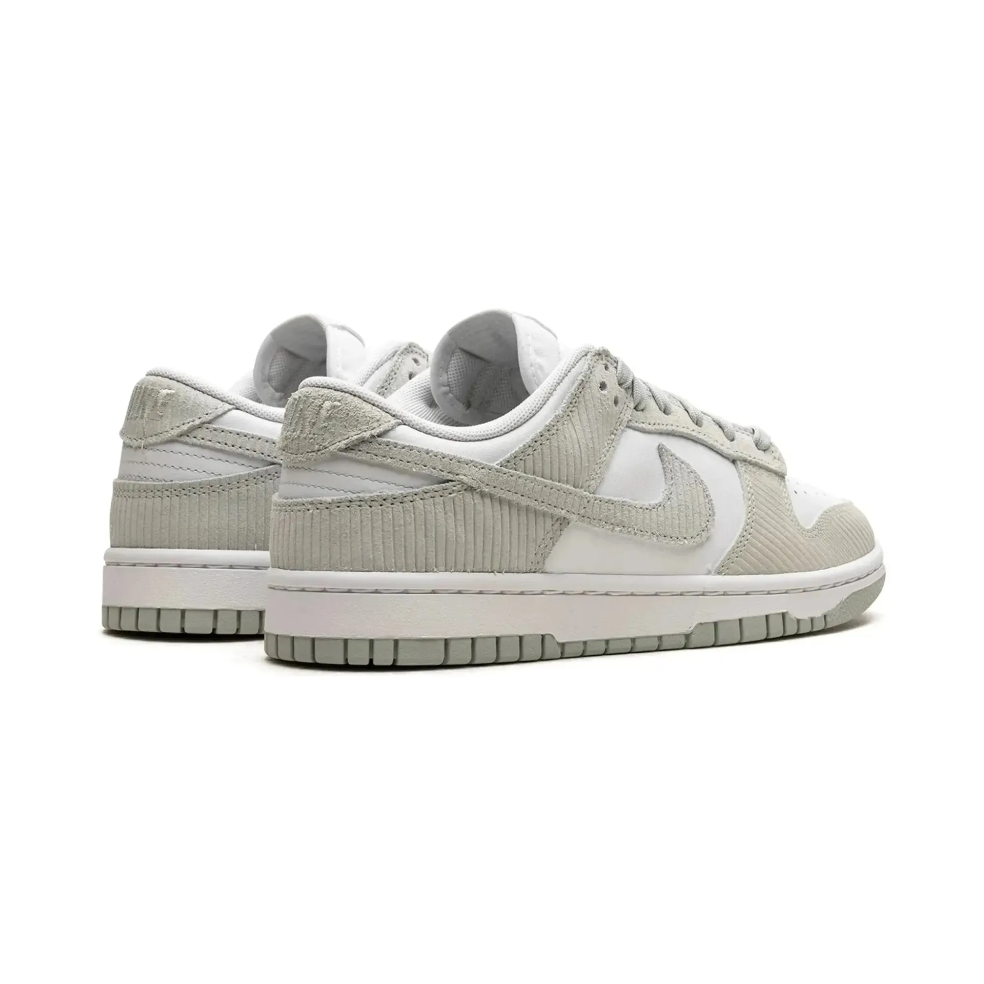 Nike Dunk Low Light Silver Corduroy