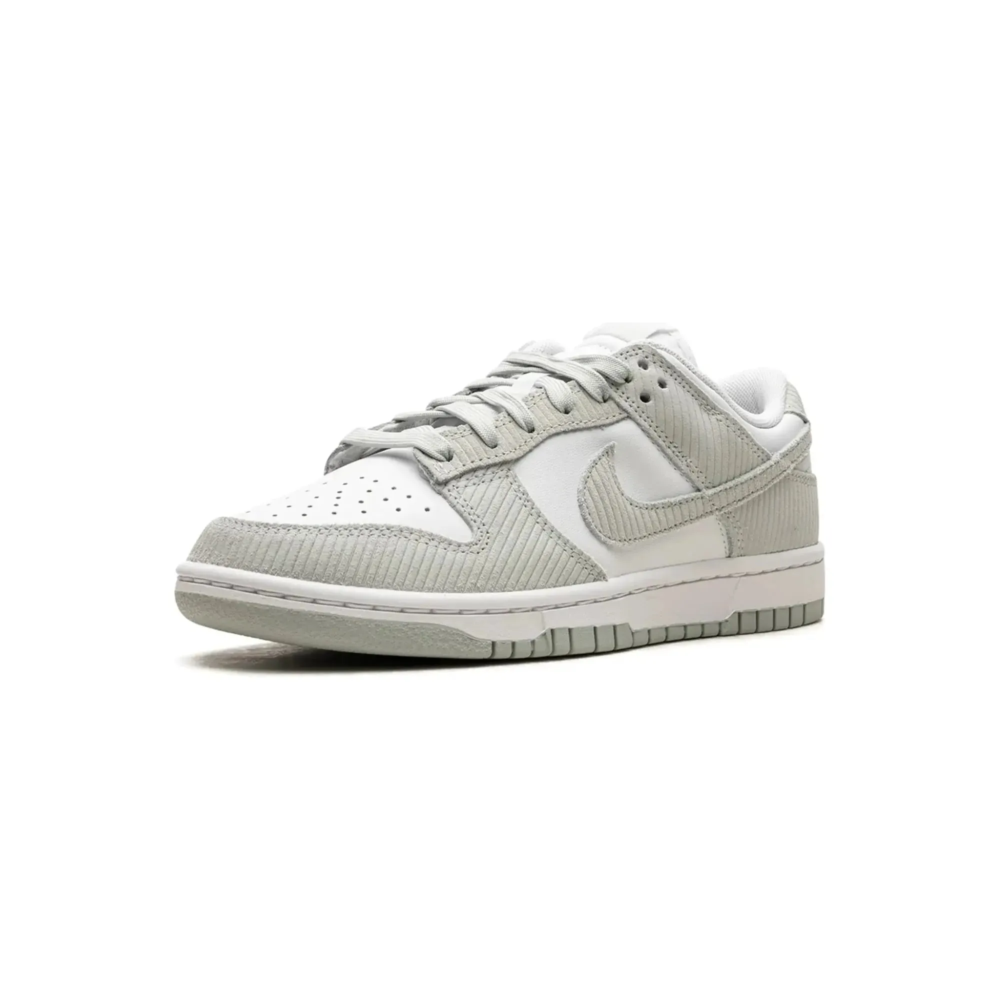 Nike Dunk Low Light Silver Corduroy