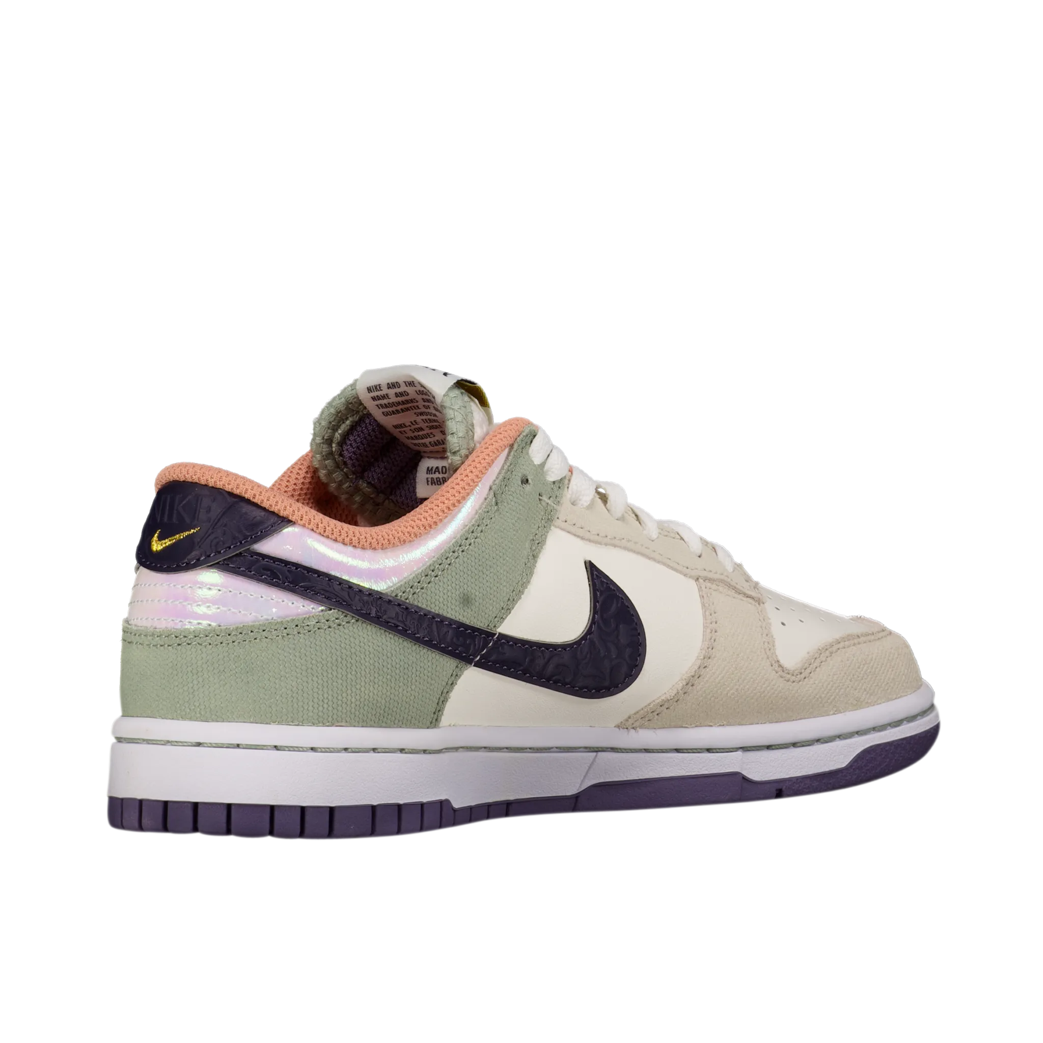 Nike Dunk Low Retro 'Floral Swoosh'