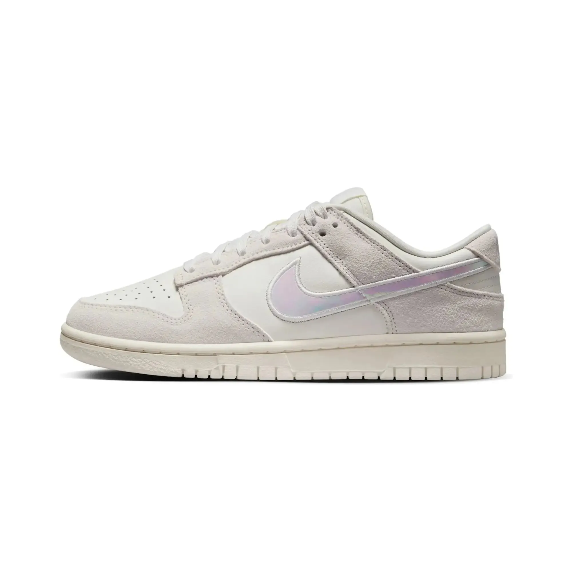 Nike Dunk Low Sail Iridescent Swoosh