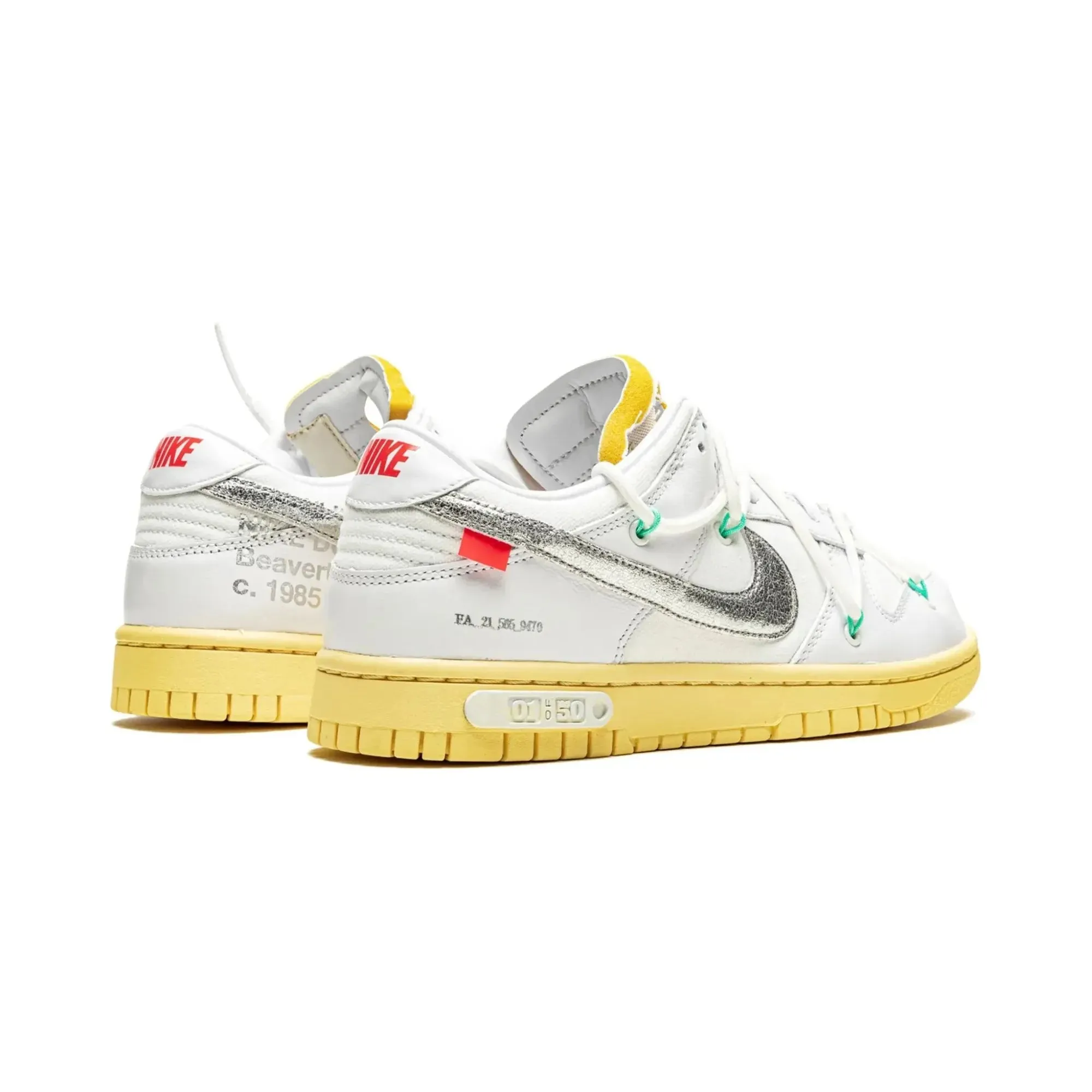 Nike Dunk Low X Off-White Lot 1