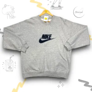 Nike Embroidered Centre Logo Crewneck (XL)