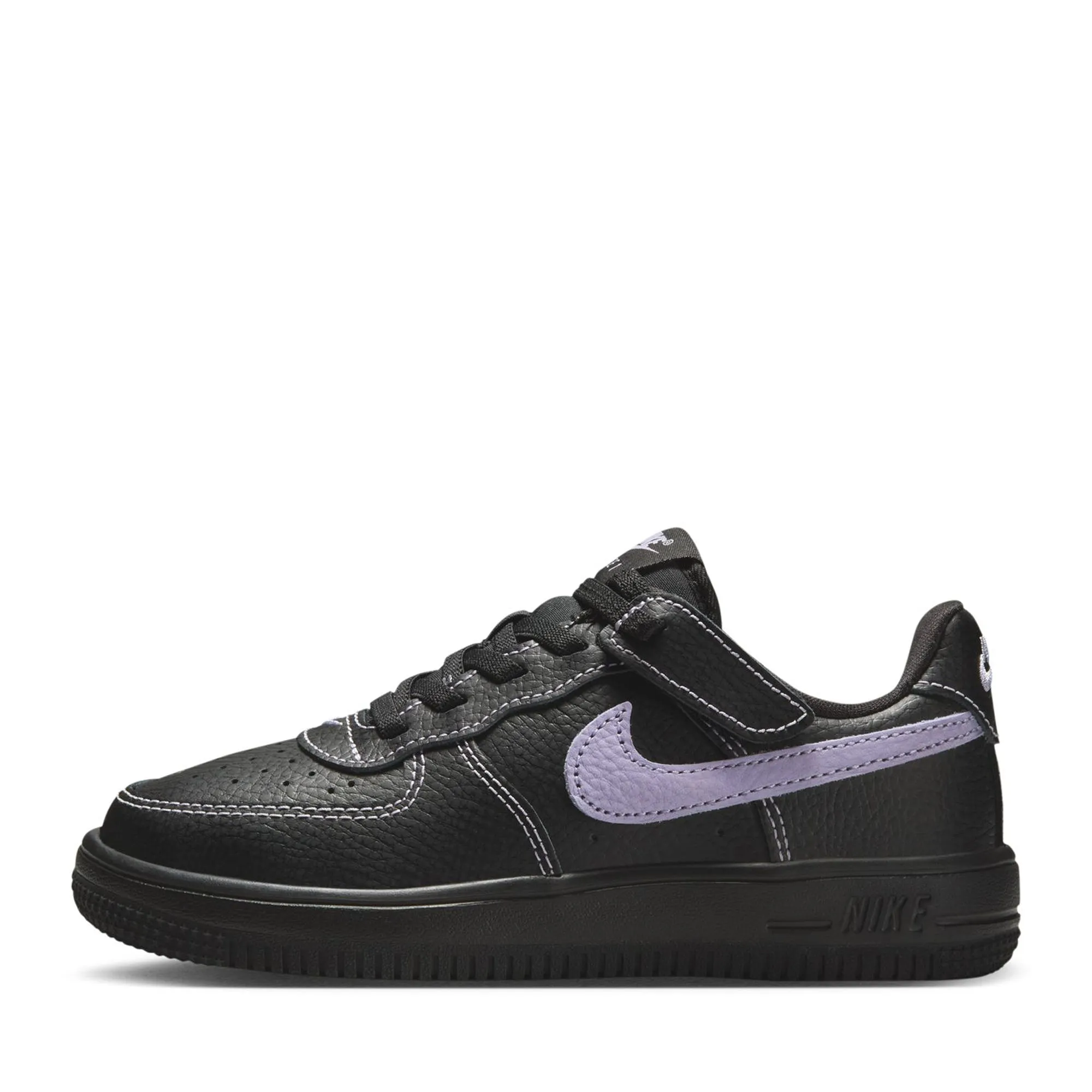 Nike Force 1 Low LV8 EasyOn (PS) - Black/Hydrangeas