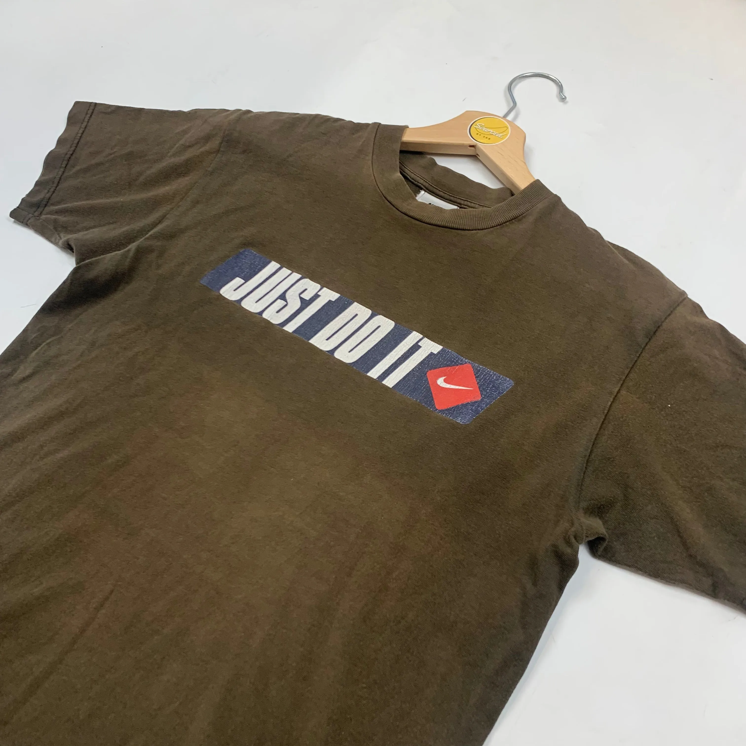 Nike 'Just Do It Brown' T-shirt (XS)