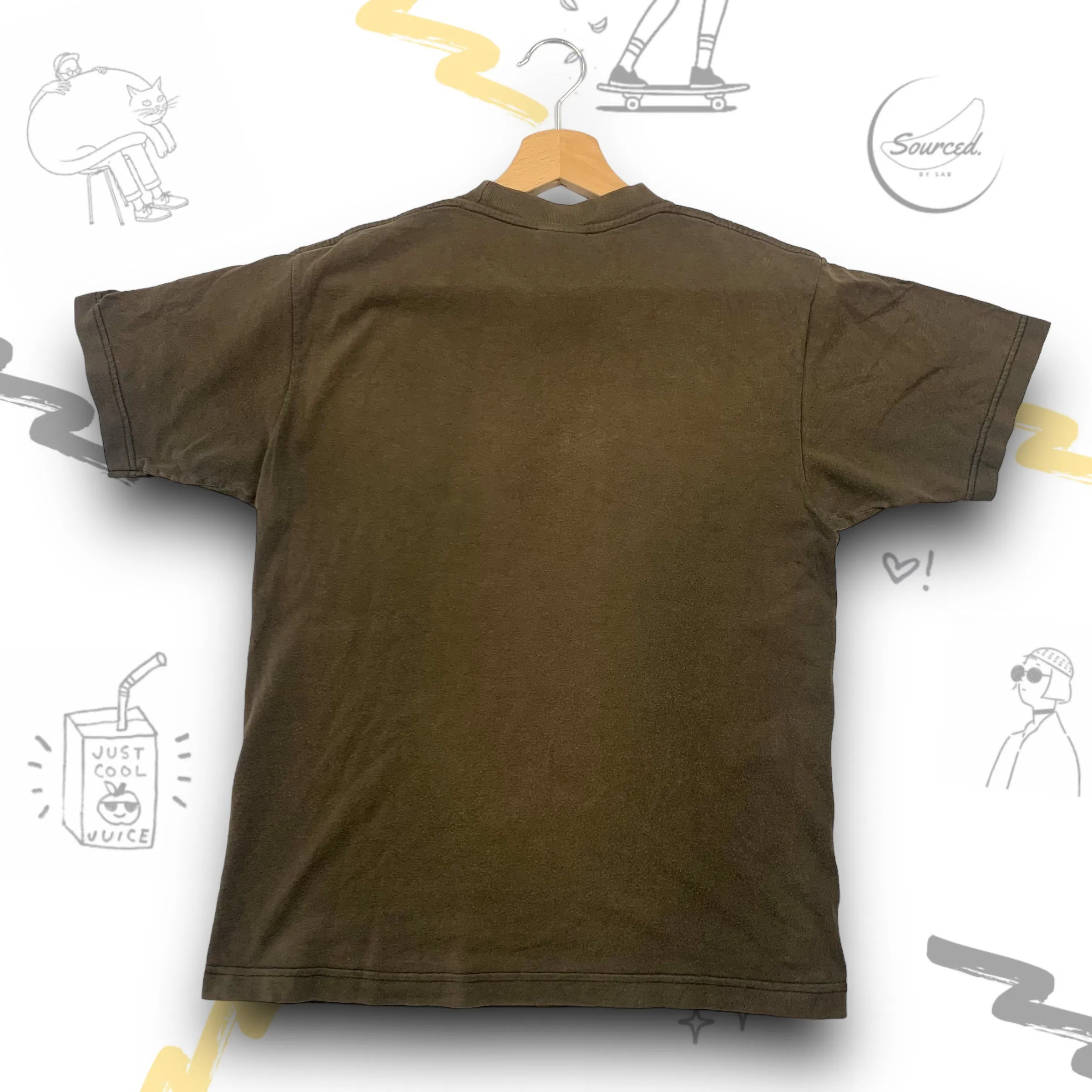 Nike 'Just Do It Brown' T-shirt (XS)