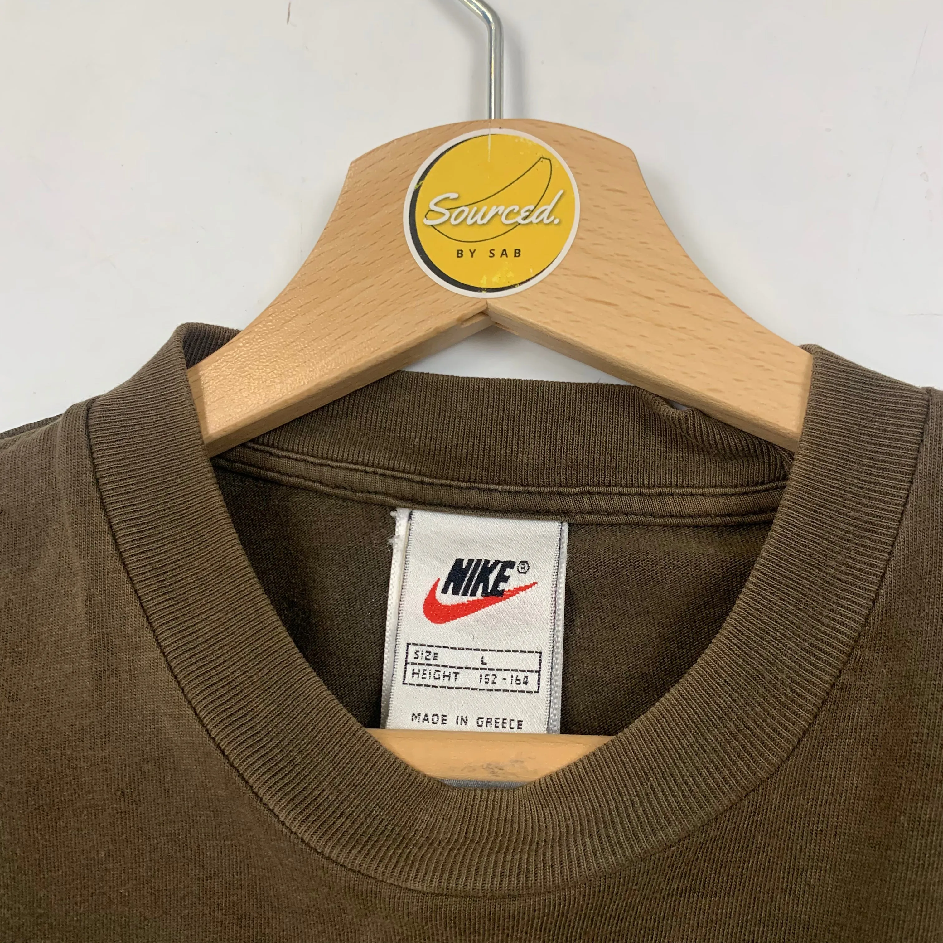 Nike 'Just Do It Brown' T-shirt (XS)