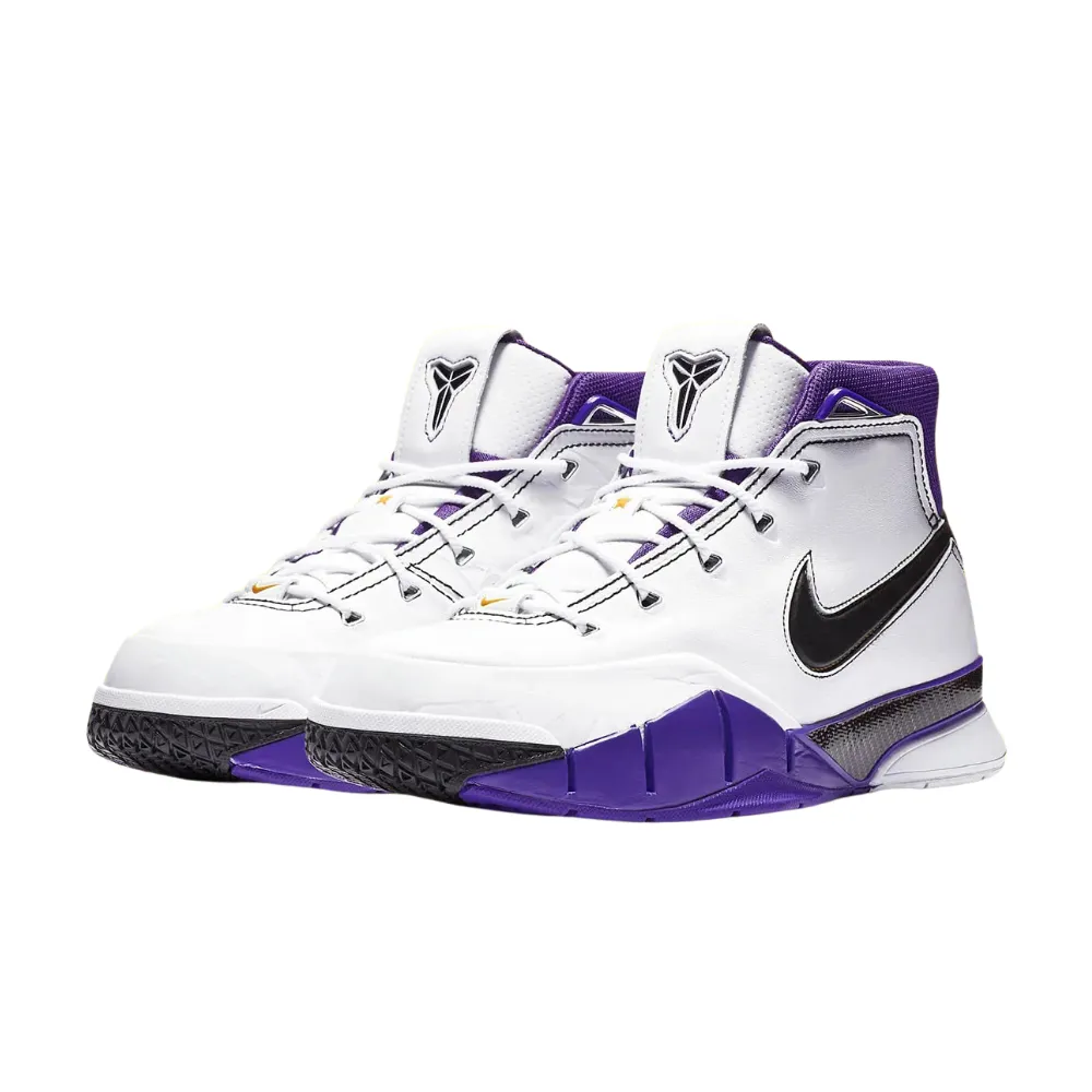 Nike Kobe 1 Protro 81 Pt Game  White Black Varsity Purple
