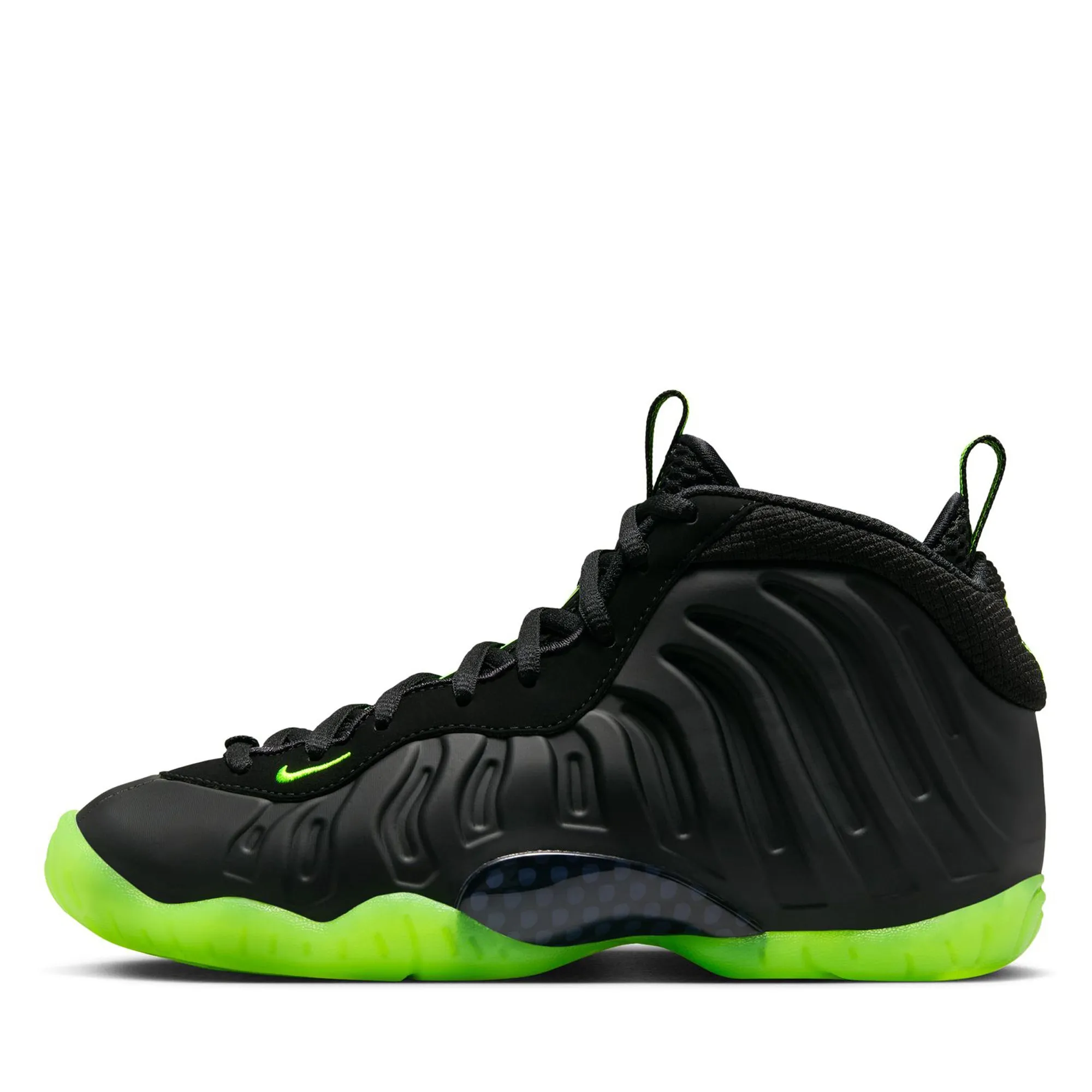 Nike Little Posite One (GS) - Black/Volt