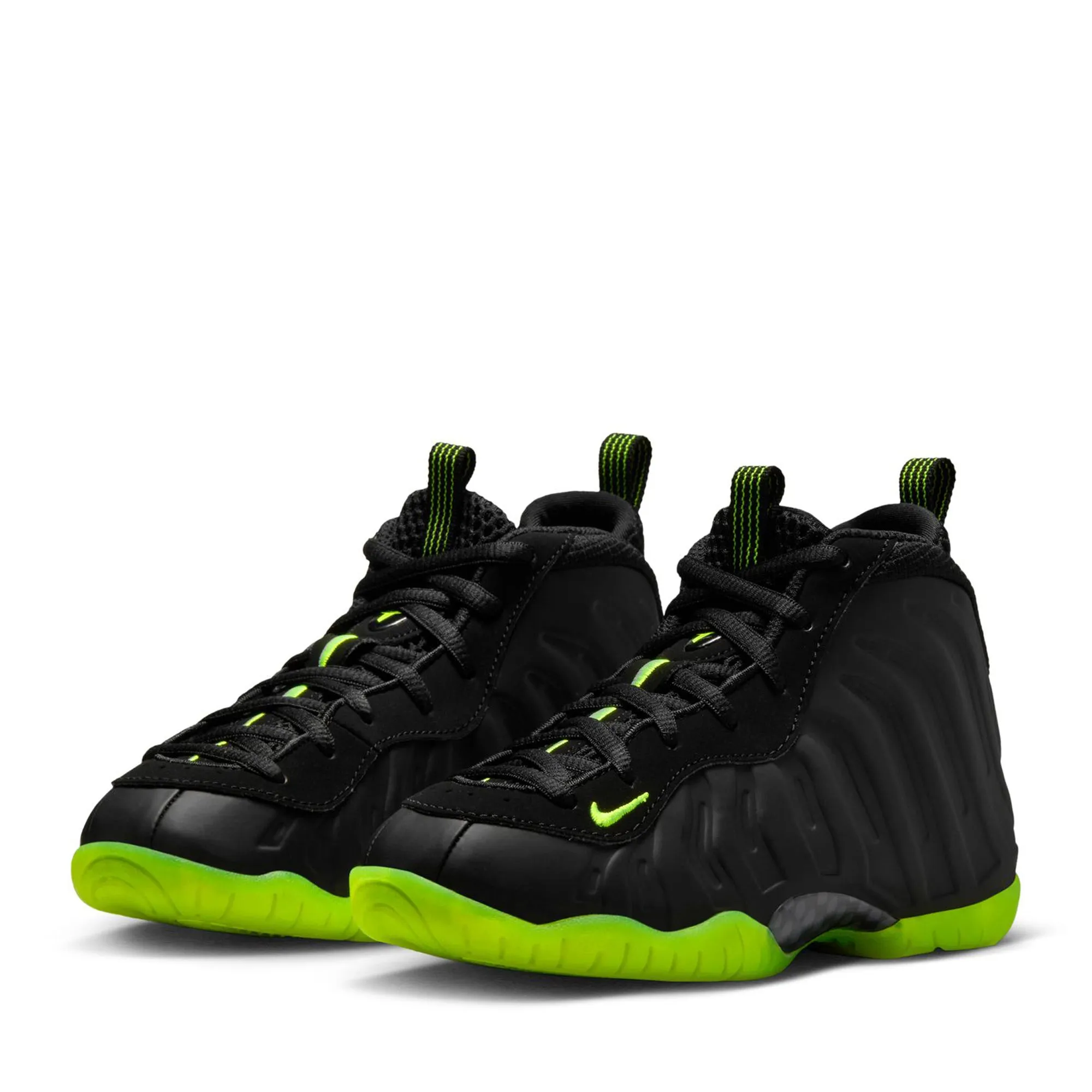 Nike Little Posite One (PS) - Black/Volt