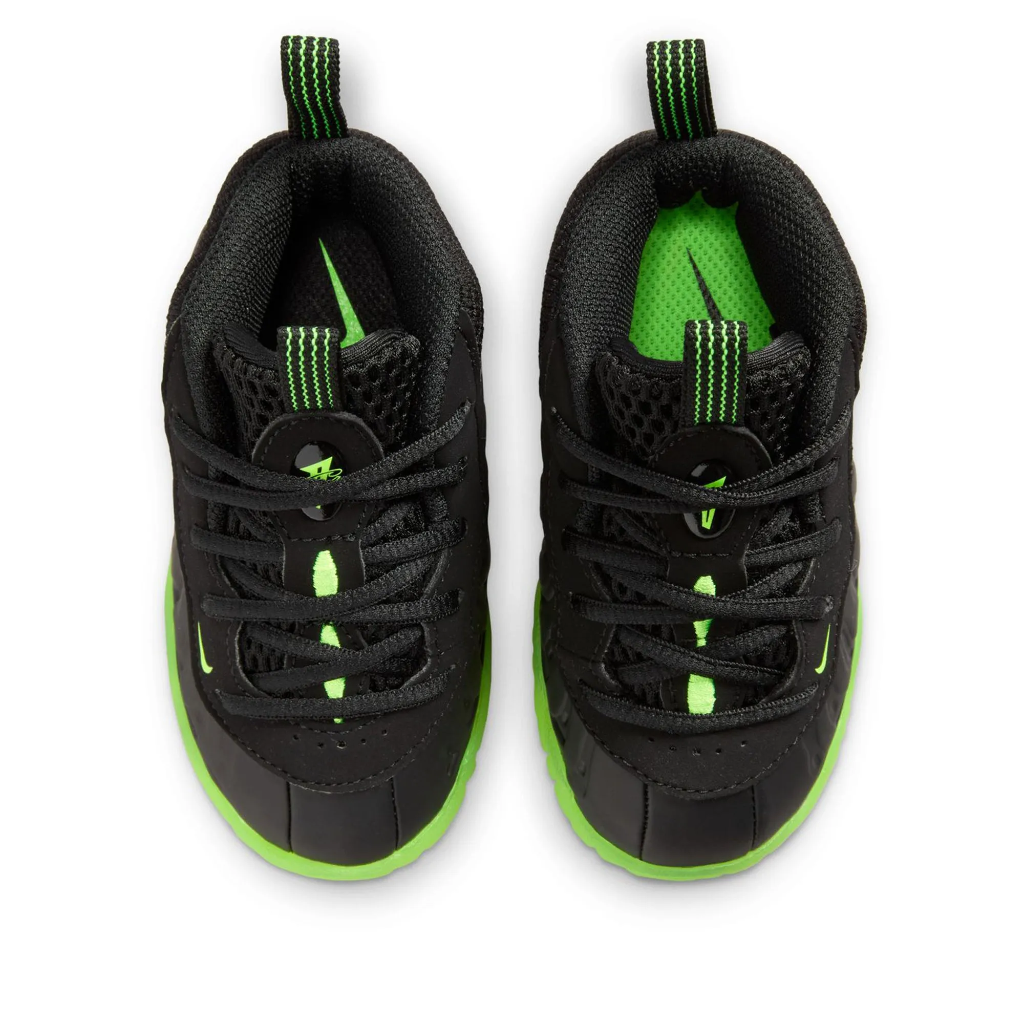 Nike Little Posite One (TD) - Black/Volt