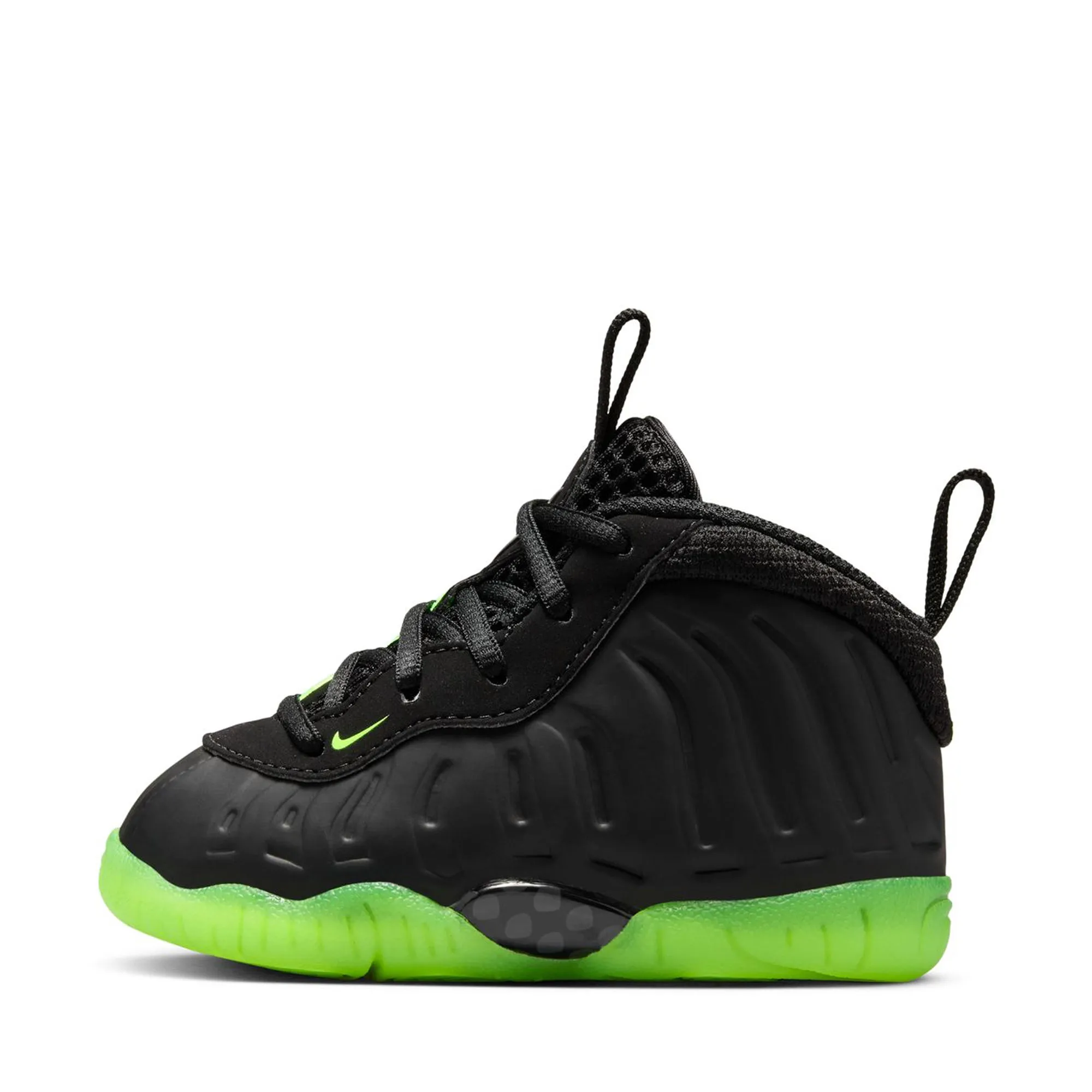 Nike Little Posite One (TD) - Black/Volt