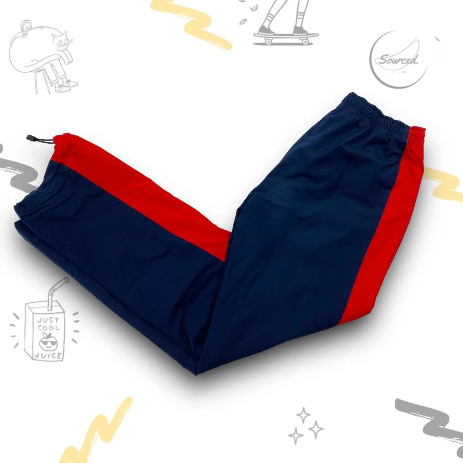 Nike Navy Vintage Trousers (M)