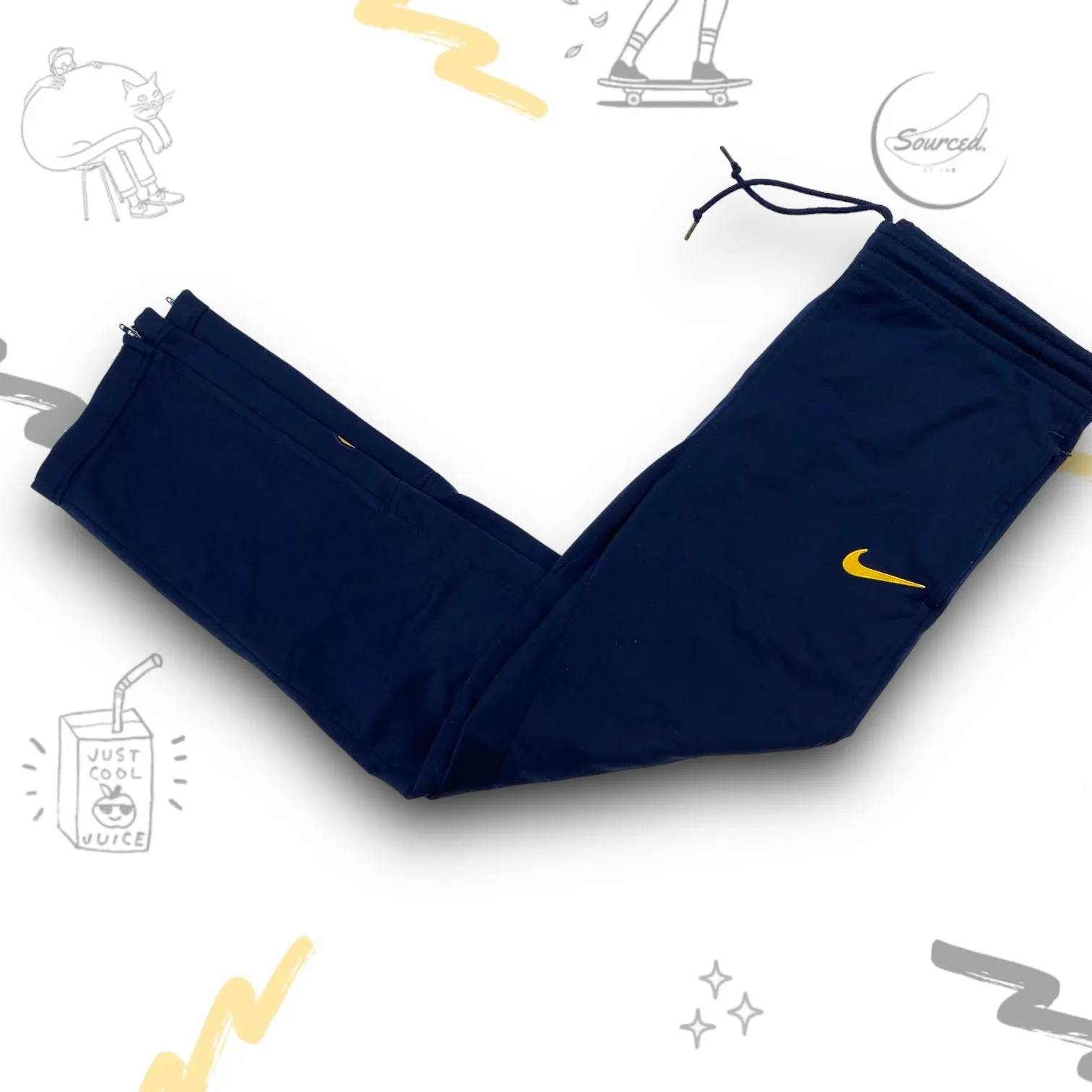 Nike Navy Vintage Trousers (S)