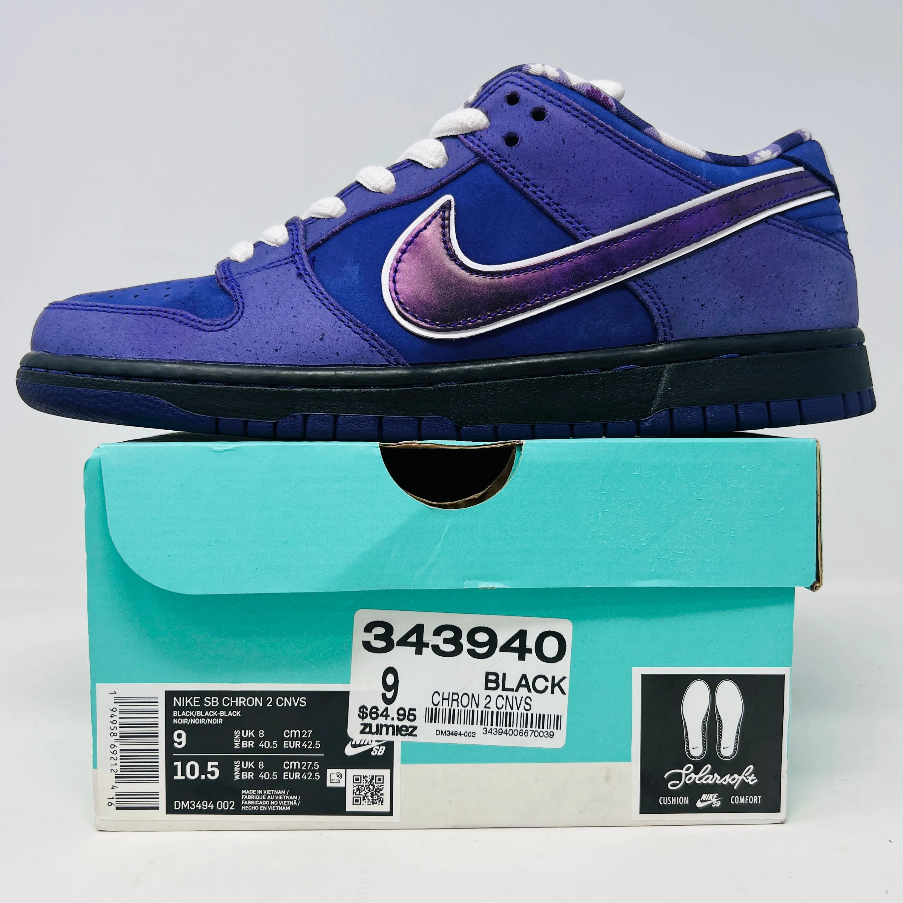 Nike SB Dunk Low Concepts Purple Lobster