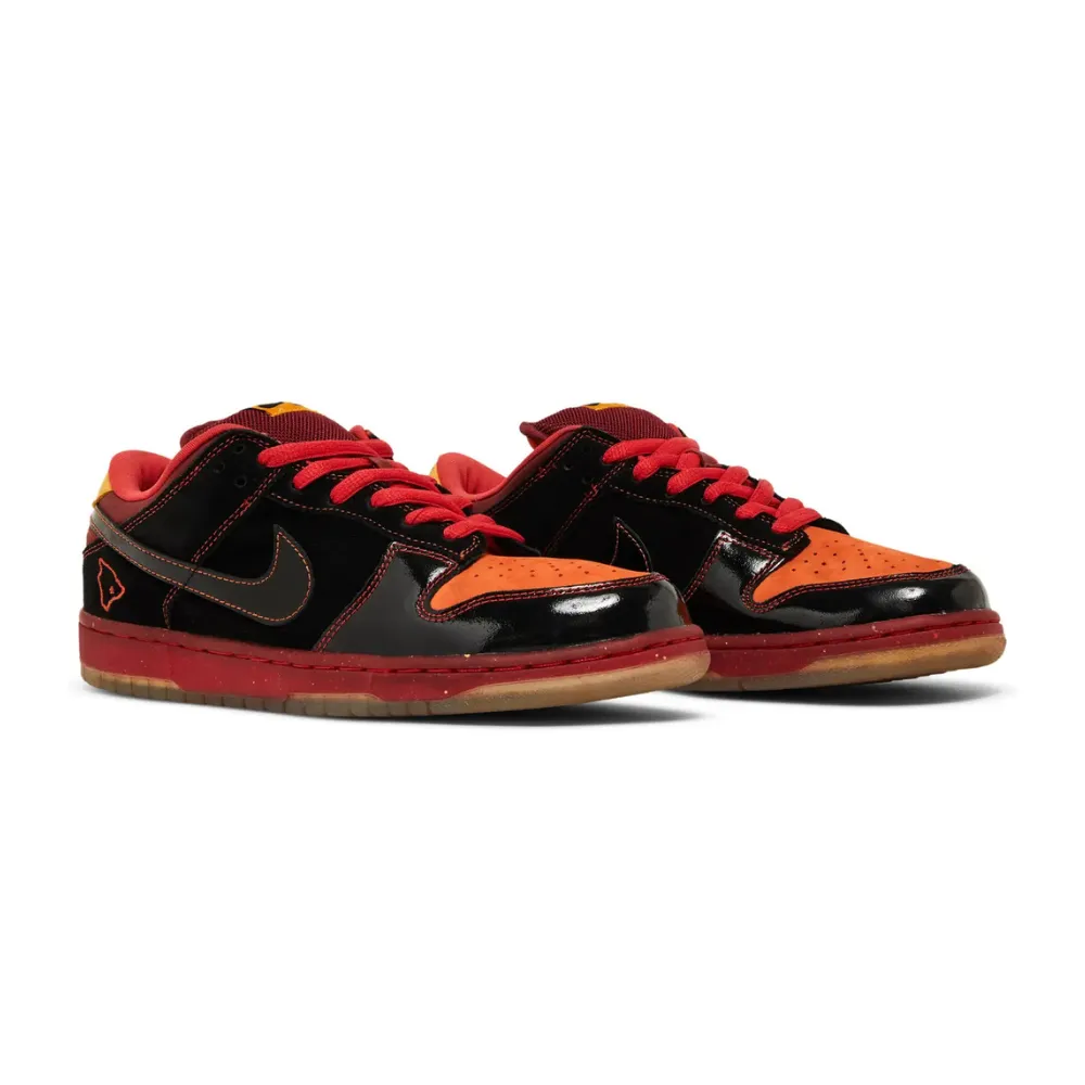 Nike SB Dunk Low Hawaii Black Deep Orange