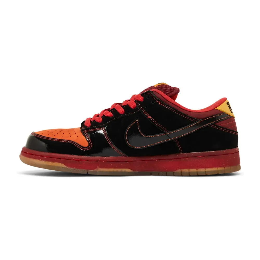 Nike SB Dunk Low Hawaii Black Deep Orange