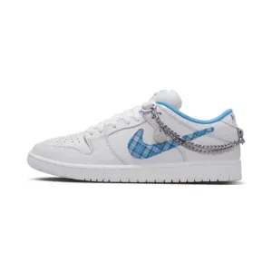 Nike SB Dunk Low Pro Nicole Hause White University Blue Midnight Navy Pure Platinum