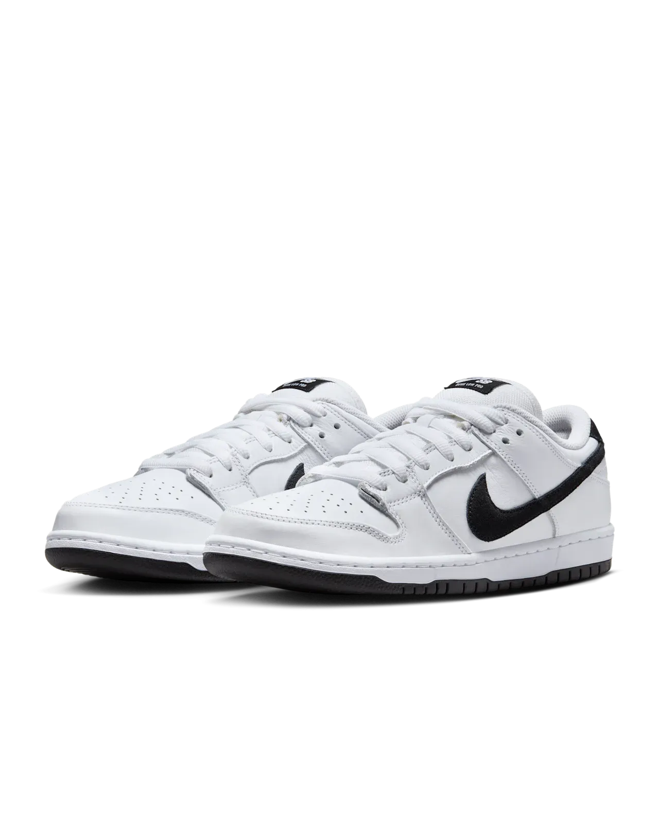 Nike SB Dunk Low Pro // White/White/Black