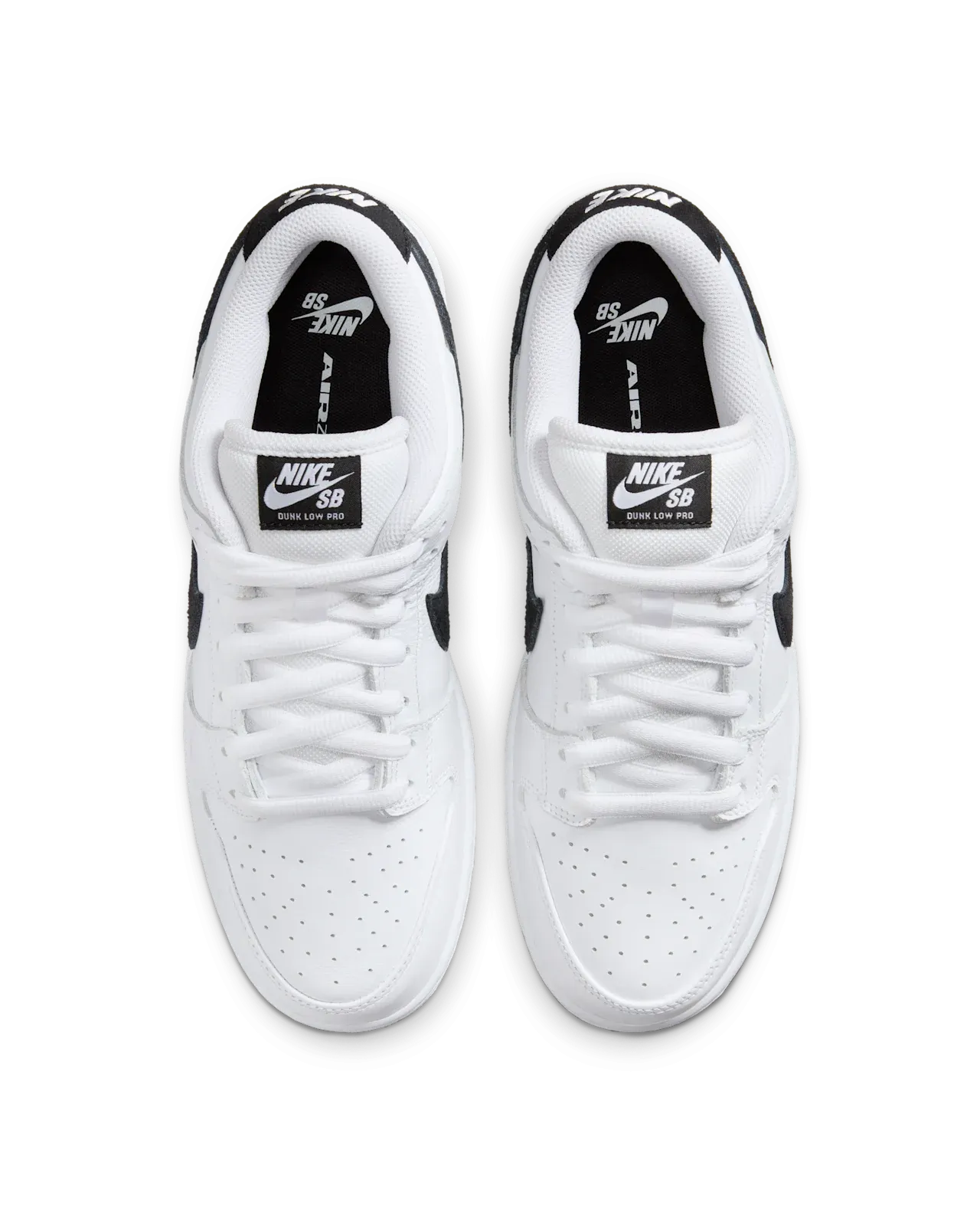 Nike SB Dunk Low Pro // White/White/Black