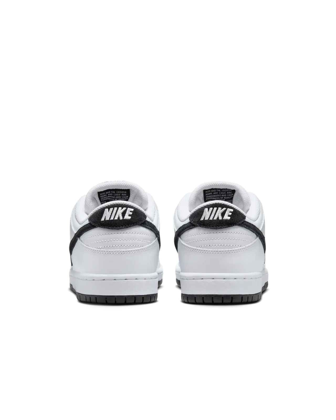 Nike SB Dunk Low Pro // White/White/Black