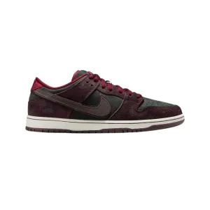 Nike SB Dunk Low Riot Skateshop Mahogany Dark Beetroot Team Red Sail Night Maroon