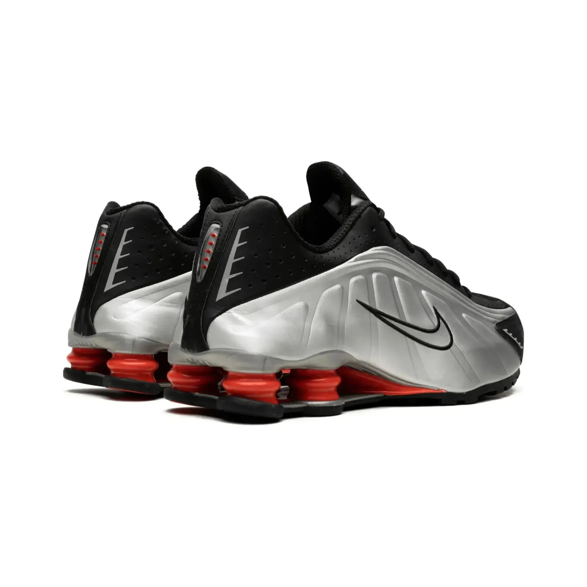 Nike Shox R4 Black Metallic Silver