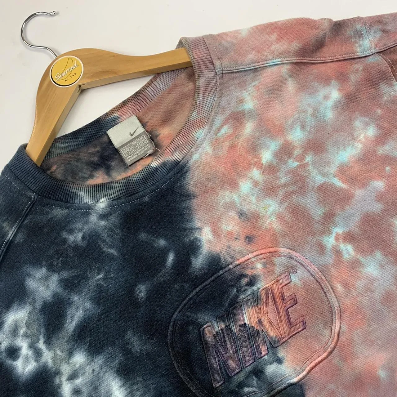 Nike Tiedye Crewneck  Blue (L)