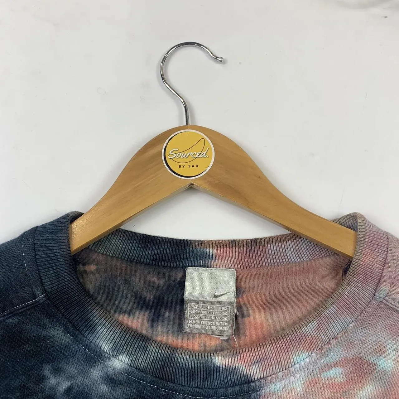 Nike Tiedye Crewneck  Blue (L)