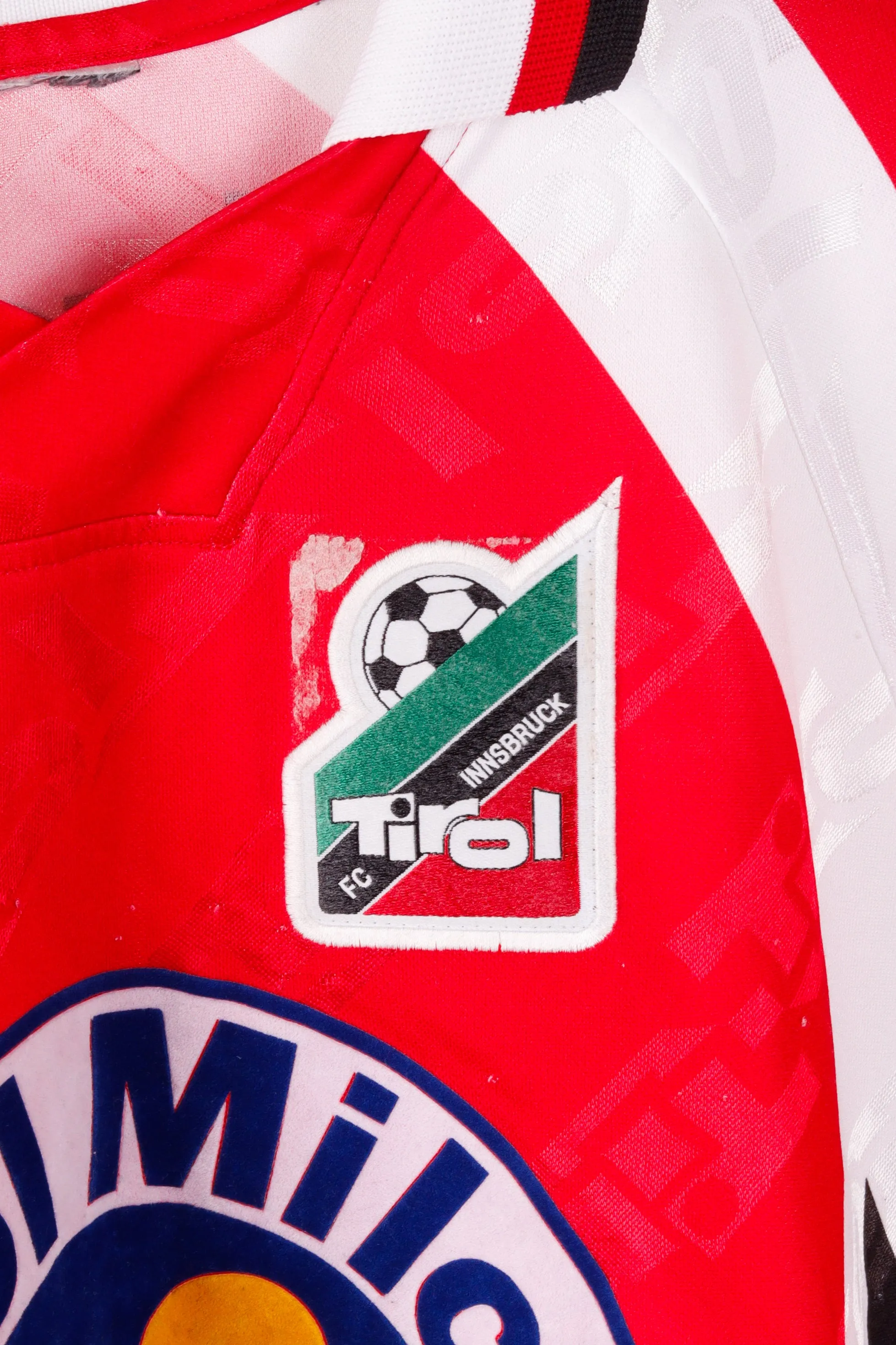 Nike Triol Innsbruck FC 1996-98 '#18' Home L/S Jersey Red