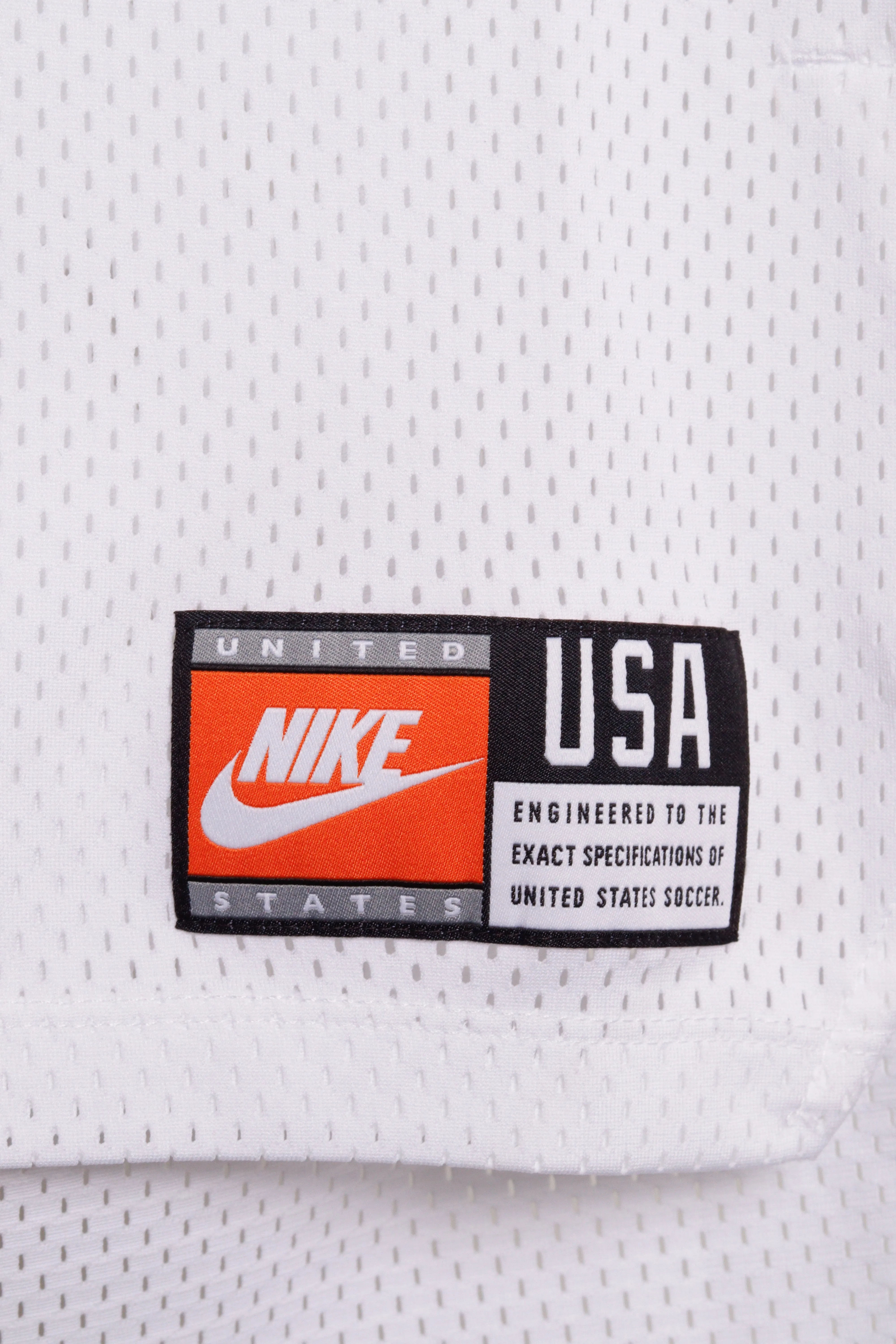 Nike USMNT Soccer 'States' Basketball Jersey White (2021)