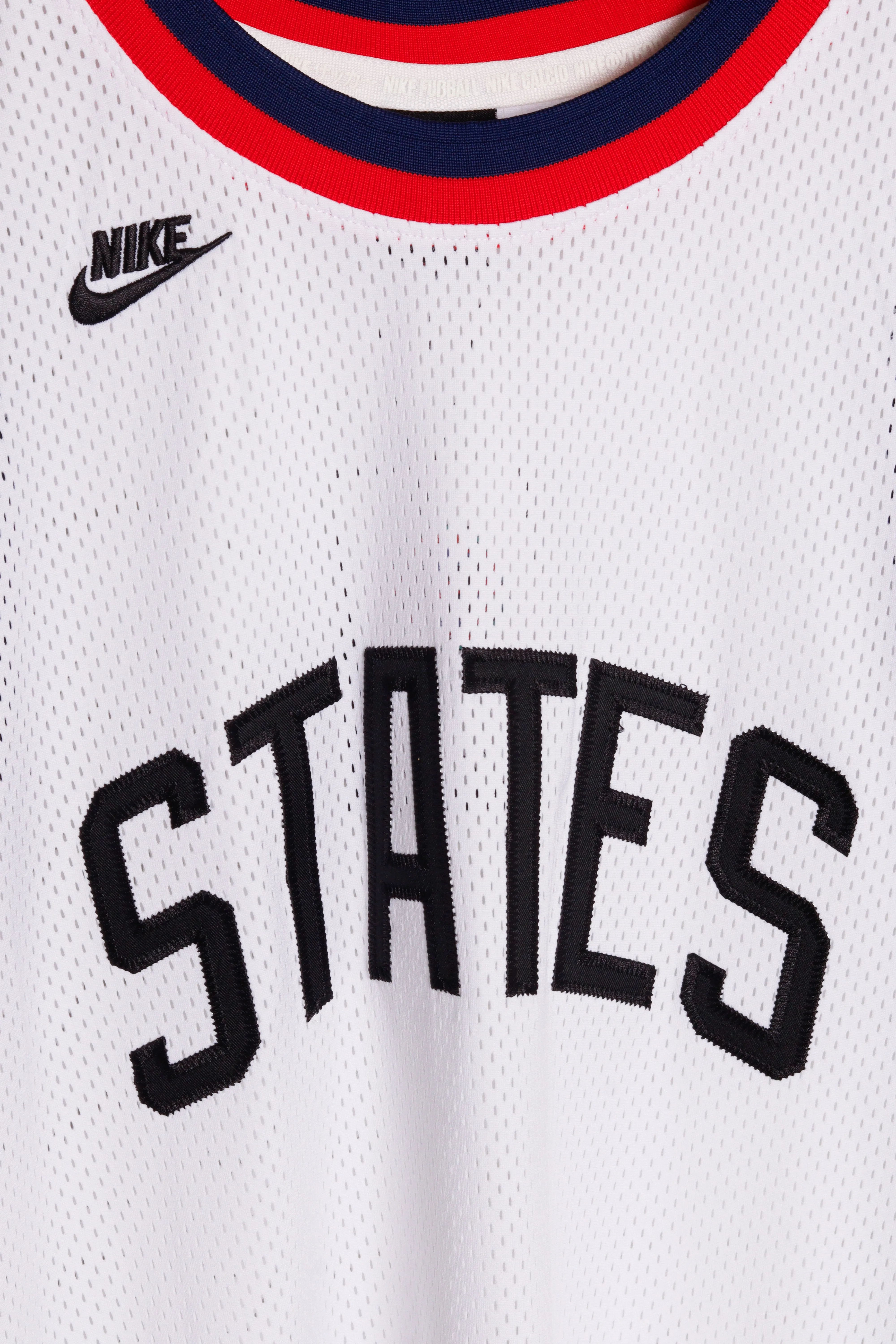 Nike USMNT Soccer 'States' Basketball Jersey White (2021)