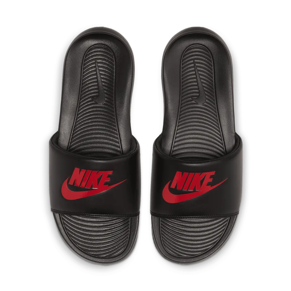 Nike Victori One Men's  Slides Black Red
