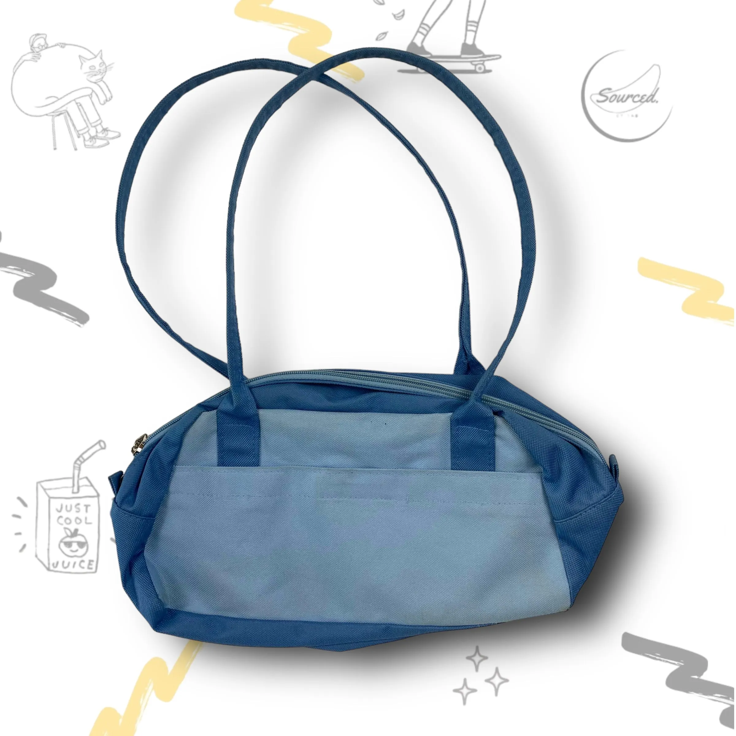 Nike Vintage Blue Shoulder Pack